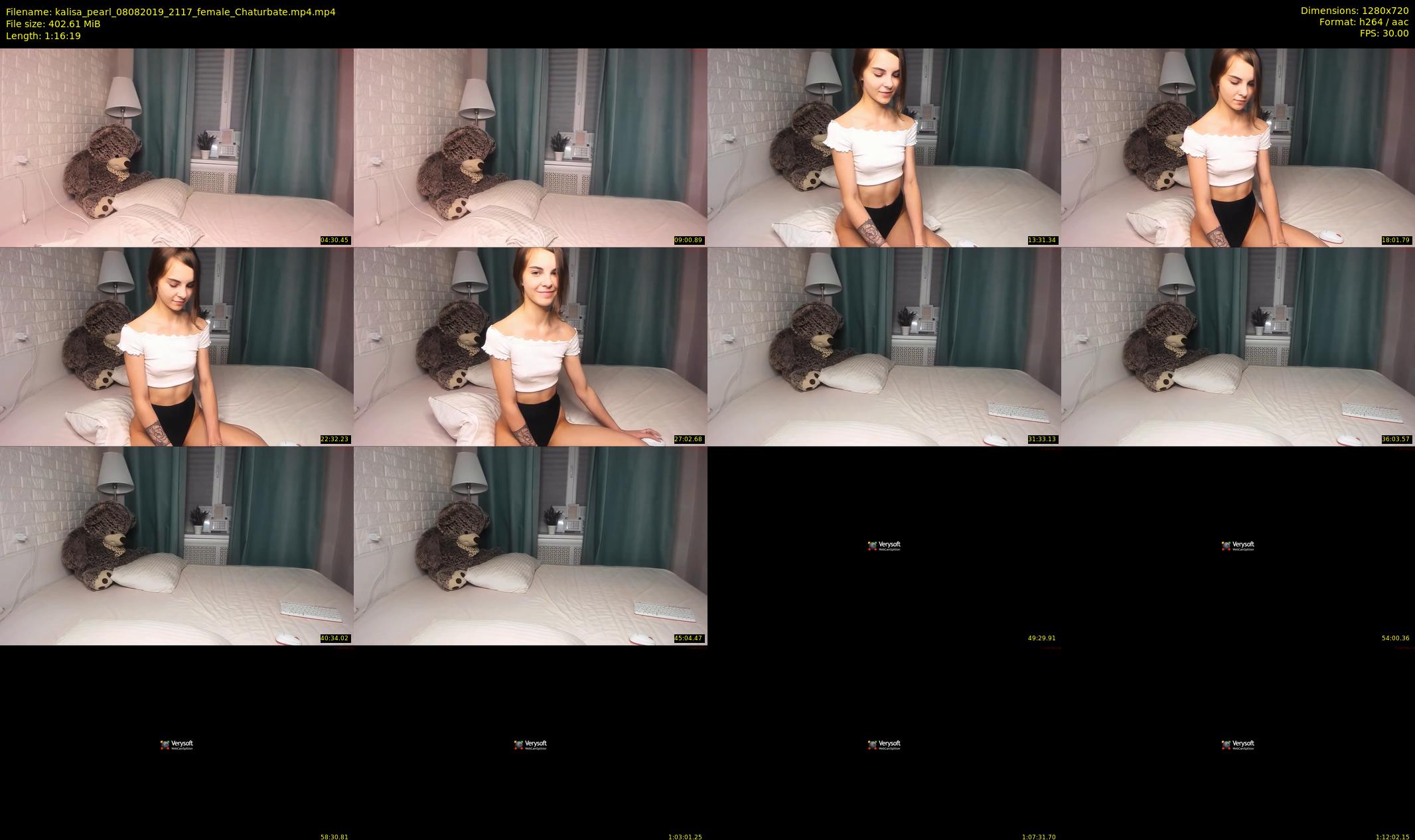 kalisa_pearl — 77 minute Chaturbate female cam show recording, 720p, Aug 8, 2019