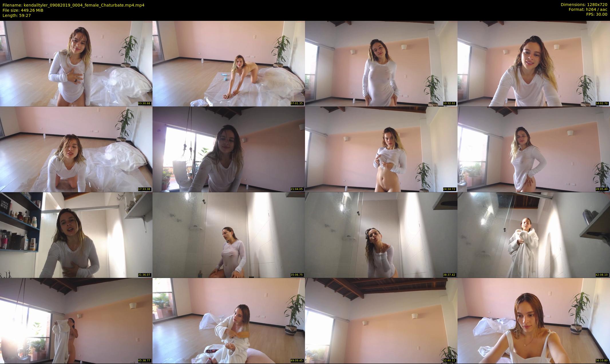 kendalltyler — 60 minute Chaturbate female cam show recording, 720p, Aug 9, 2019
