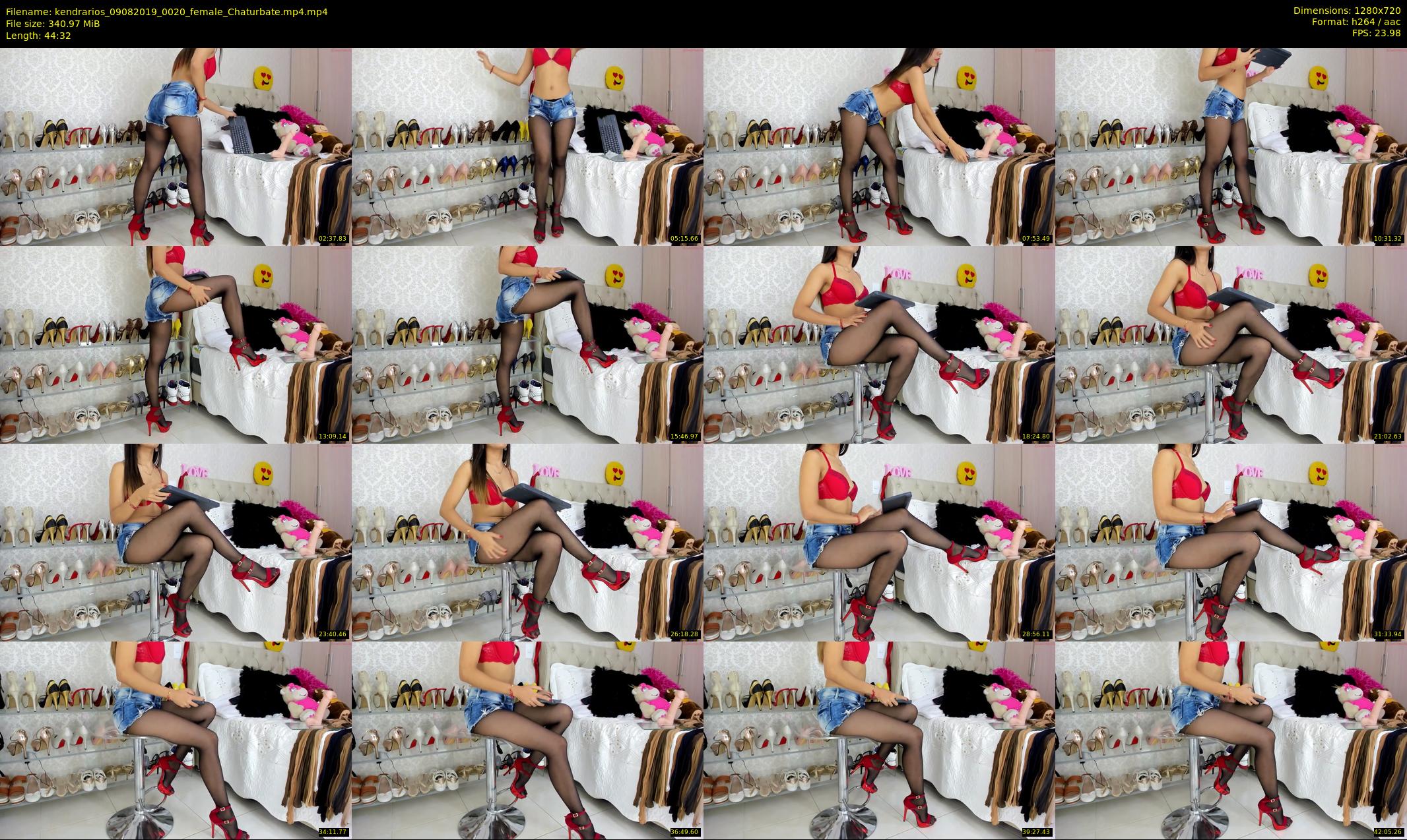 kendrarios — 45 minute Chaturbate female cam show recording, 720p, Aug 9, 2019