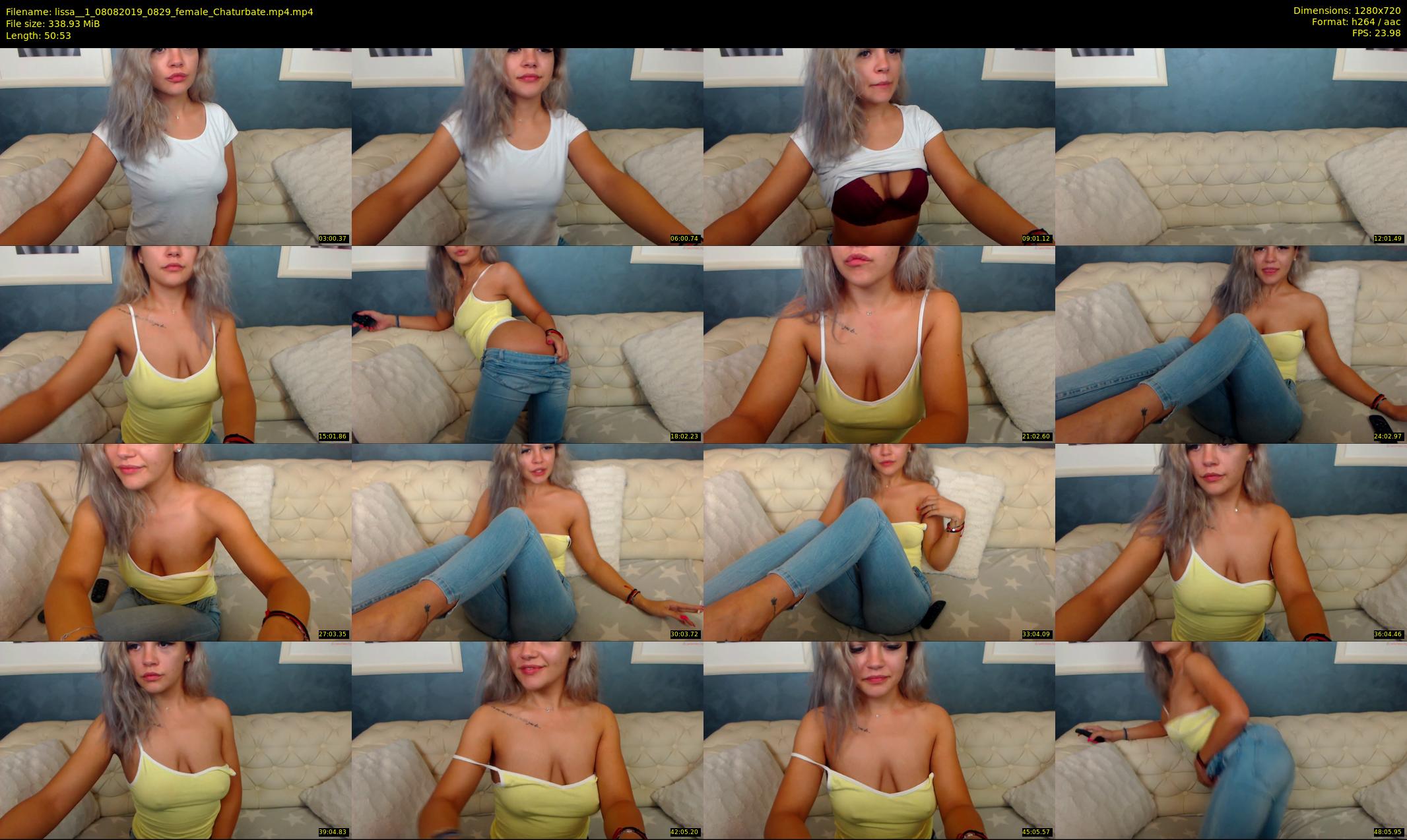 lissa__1 — 51 minute Chaturbate female cam show recording, 720p, Aug 8, 2019