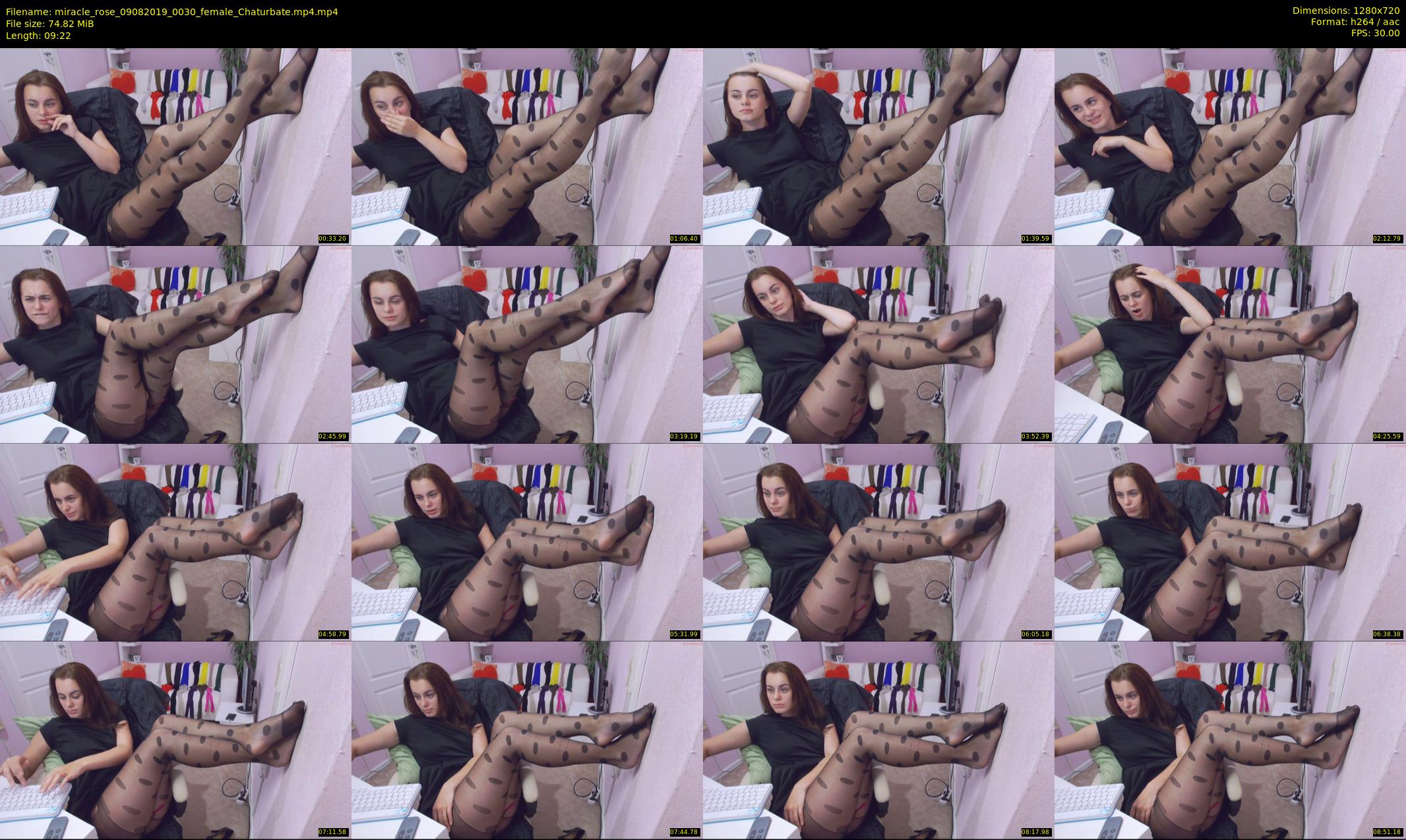 miracle_rose — 10 minute Chaturbate female cam show recording, 720p, Aug 9, 2019