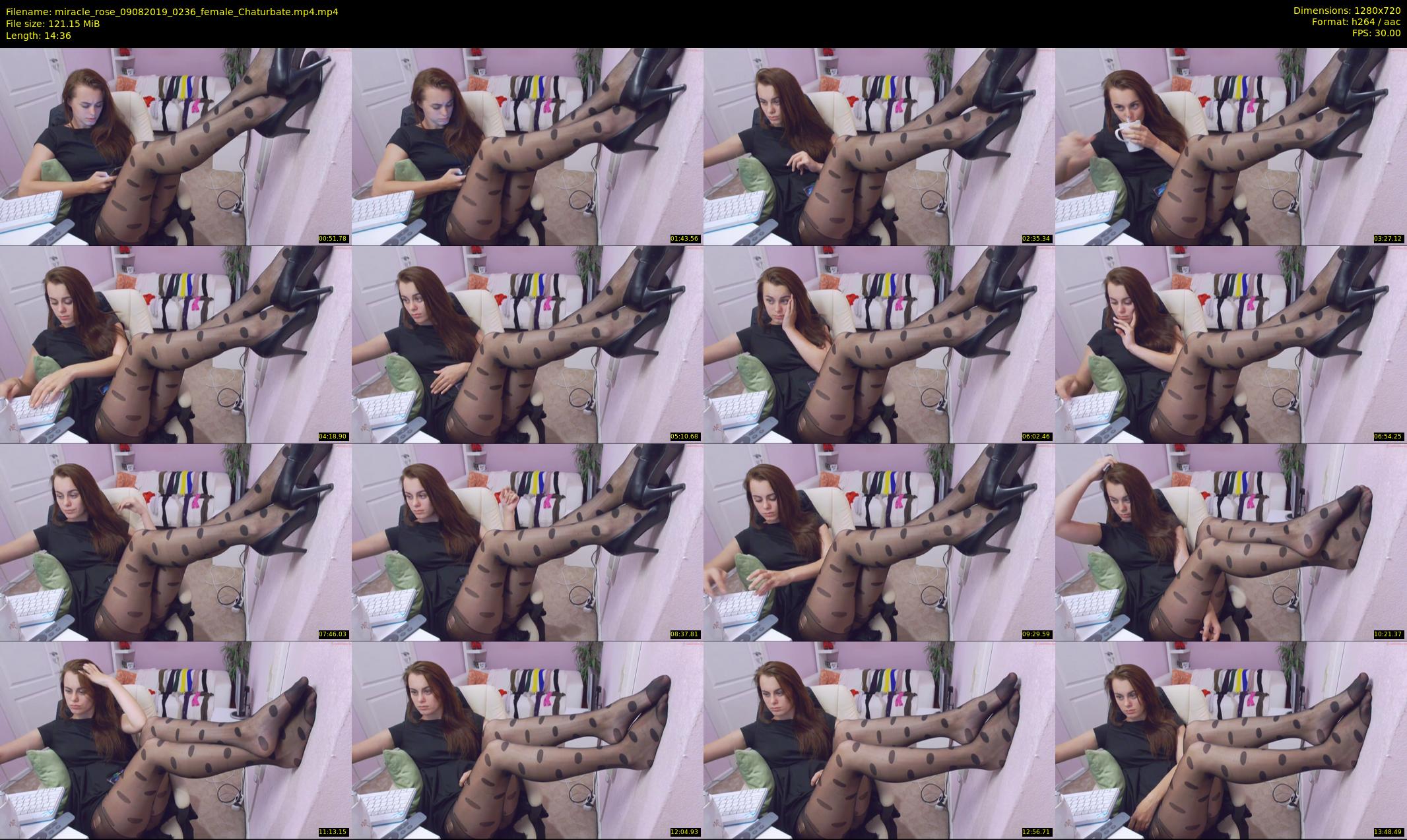 miracle_rose — 15 minute Chaturbate female cam show recording, 720p, Aug 9, 2019