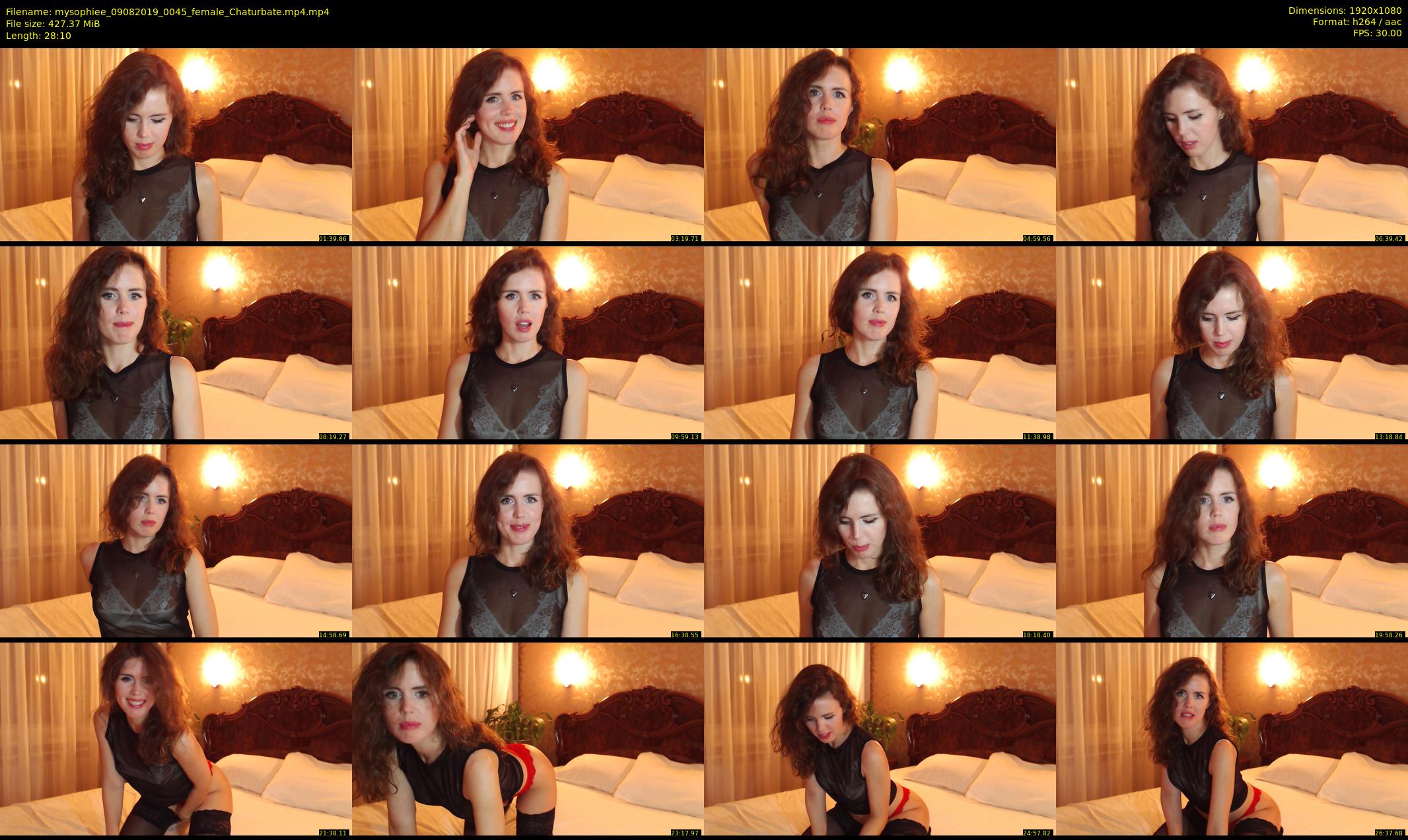 mysophiee — 29 minute Chaturbate female cam show recording, 1080p, Aug 9, 2019