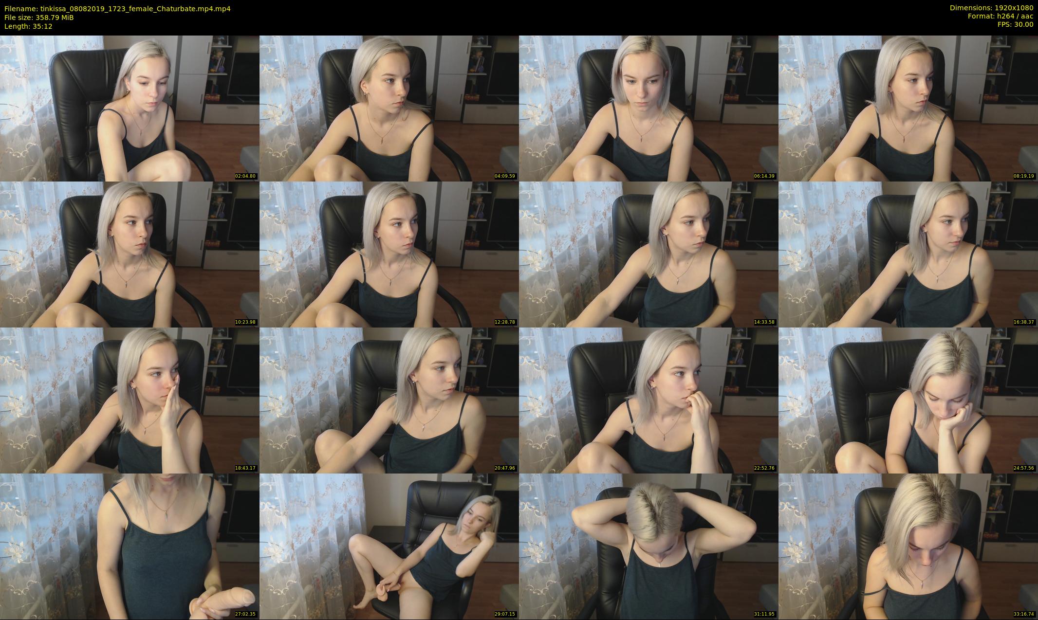 tinkissa — 36 minute Chaturbate couple cam show recording, 1080p, Aug 8, 2019