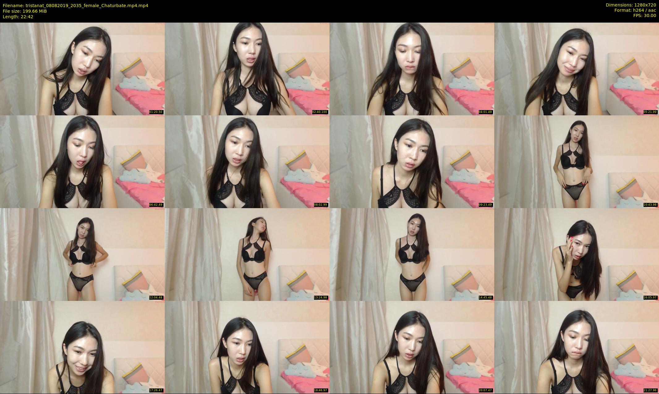 tristanat — 23 minute Chaturbate female cam show recording, 720p, Aug 8, 2019