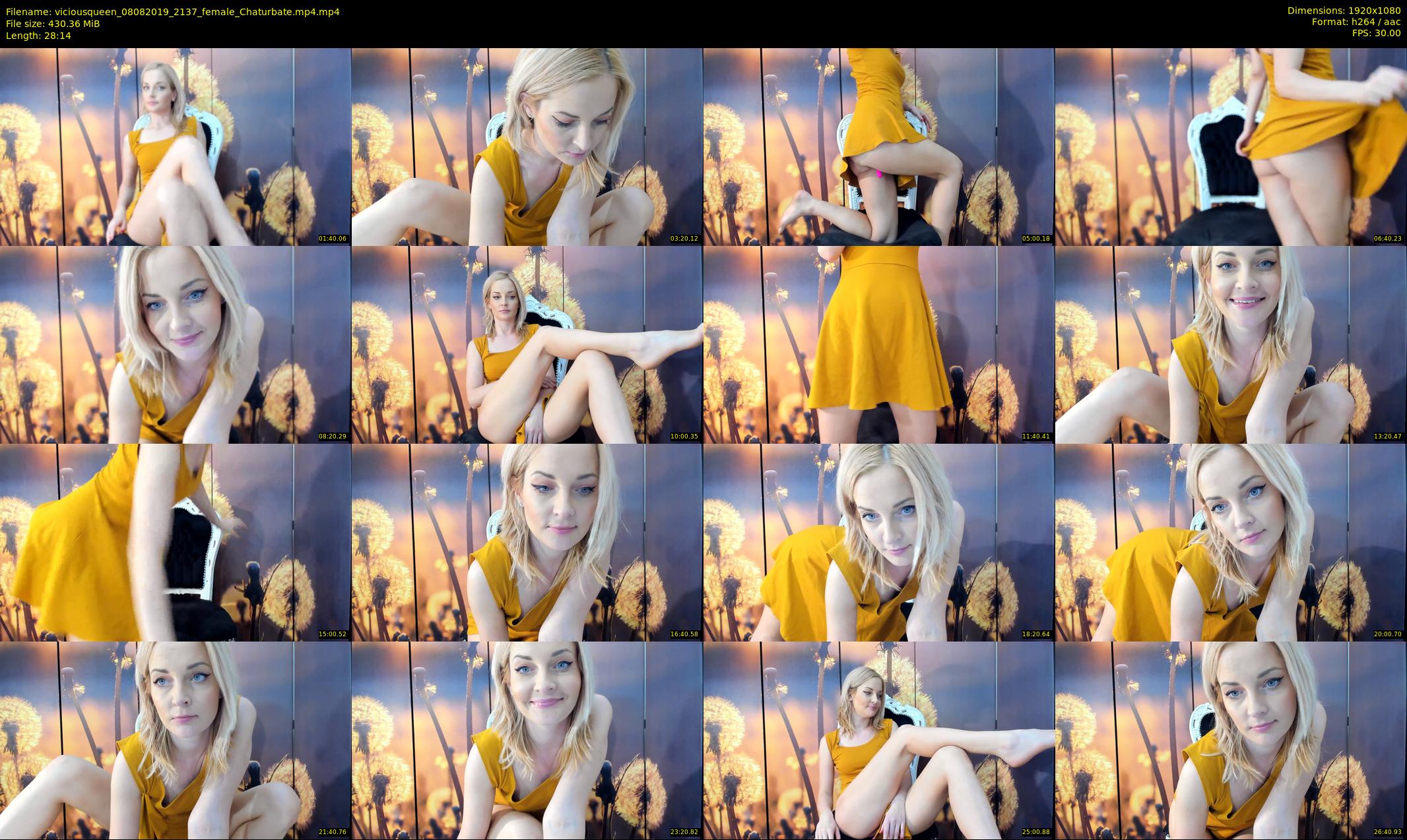 viciousqueen — 29 minute Chaturbate female cam show recording, 1080p, Aug 8, 2019