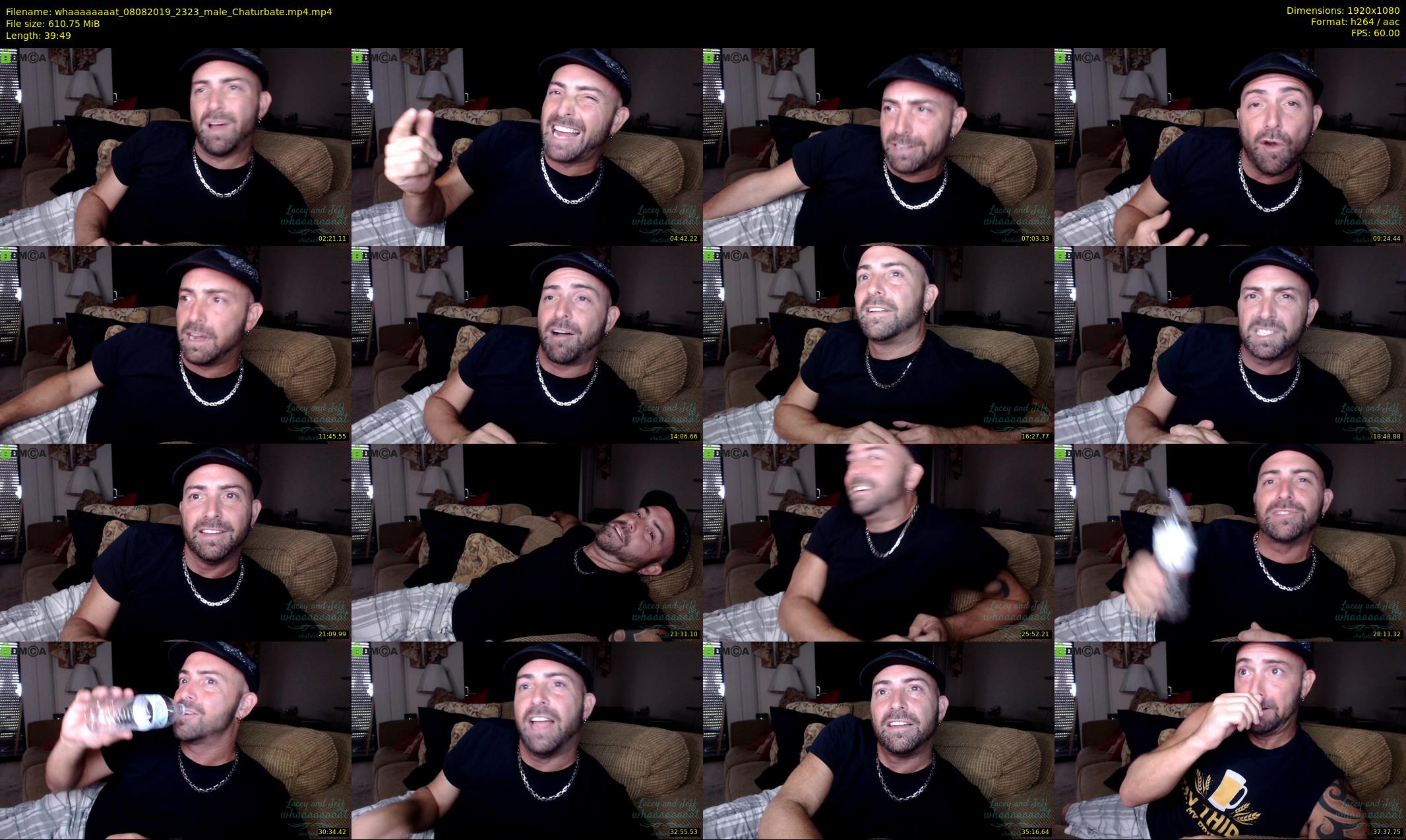 whaaaaaaaat — 40 minute Chaturbate couple cam show recording, 1080p, Aug 8, 2019