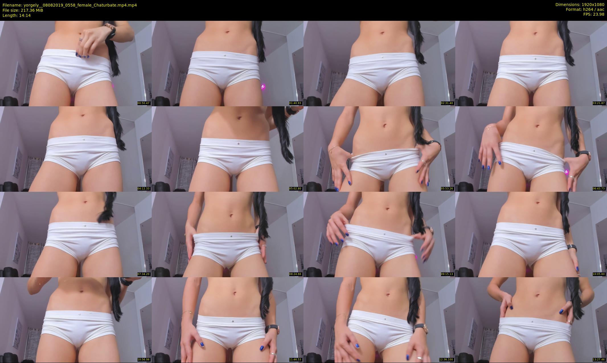 yorgely_ — 15 minute Chaturbate female cam show recording, 1080p, Aug 8, 2019
