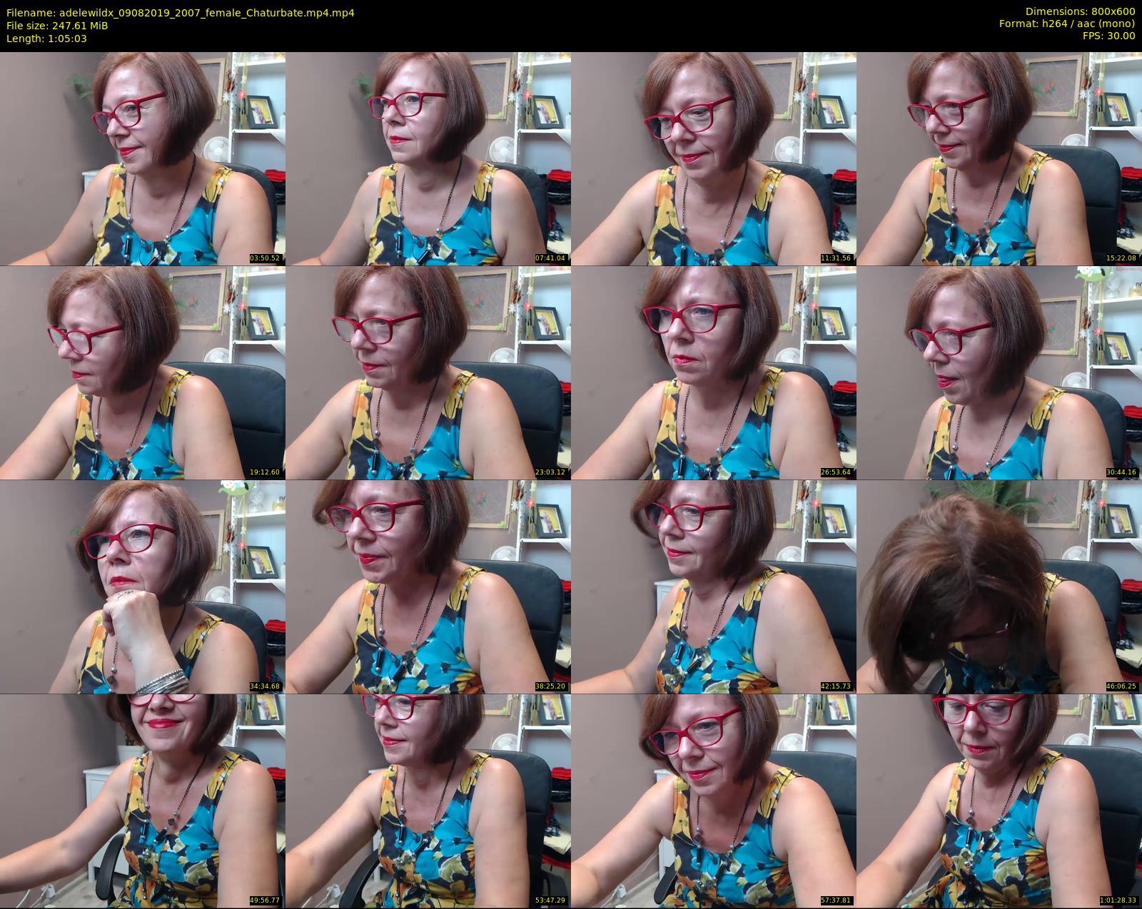 adelewildx — 66 minute Chaturbate female cam show recording, 480p, Aug 9, 2019
