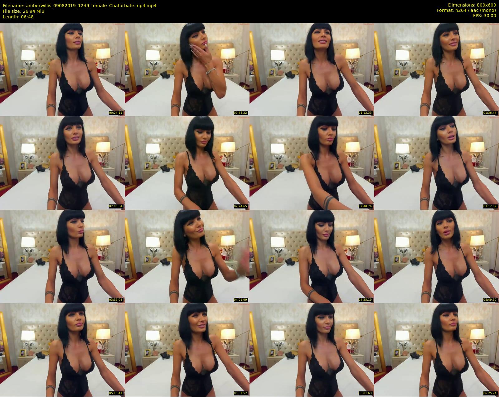 amberwillis — 7 minute Chaturbate female cam show recording, 480p, Aug 9, 2019