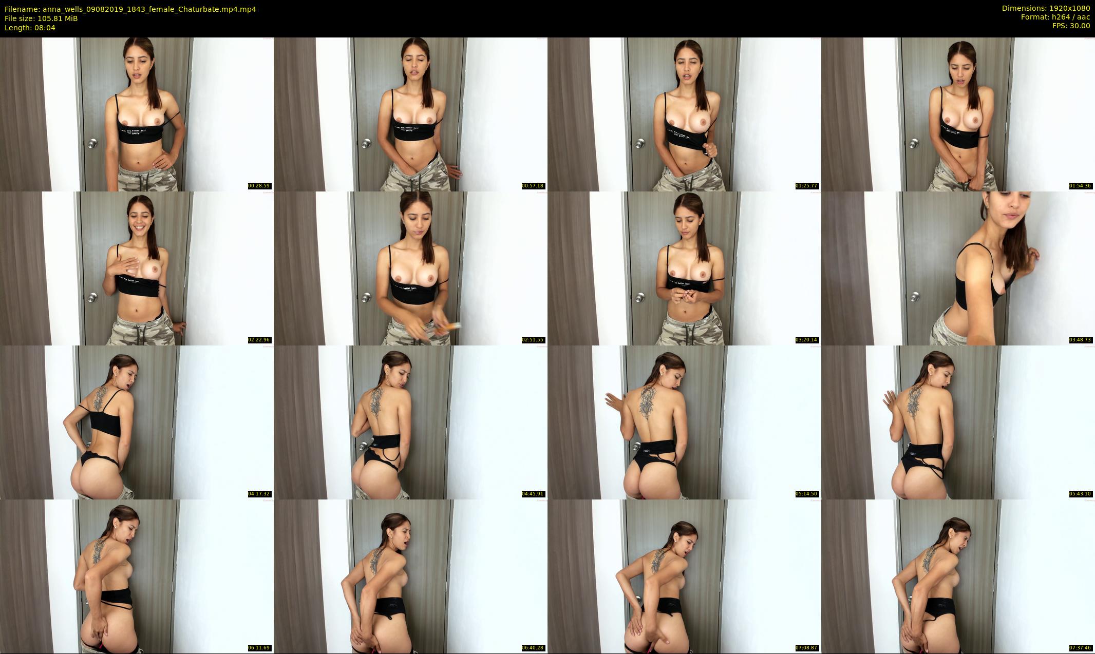anna_wells — 9 minute Chaturbate female cam show recording, 1080p, Aug 9, 2019