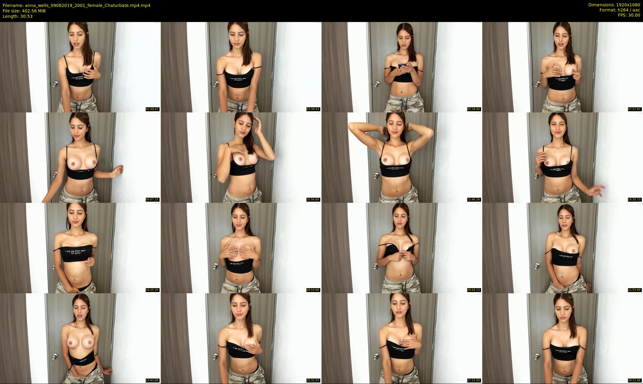 anna_wells — 31 minute Chaturbate female cam show recording, 1080p, Aug 9, 2019