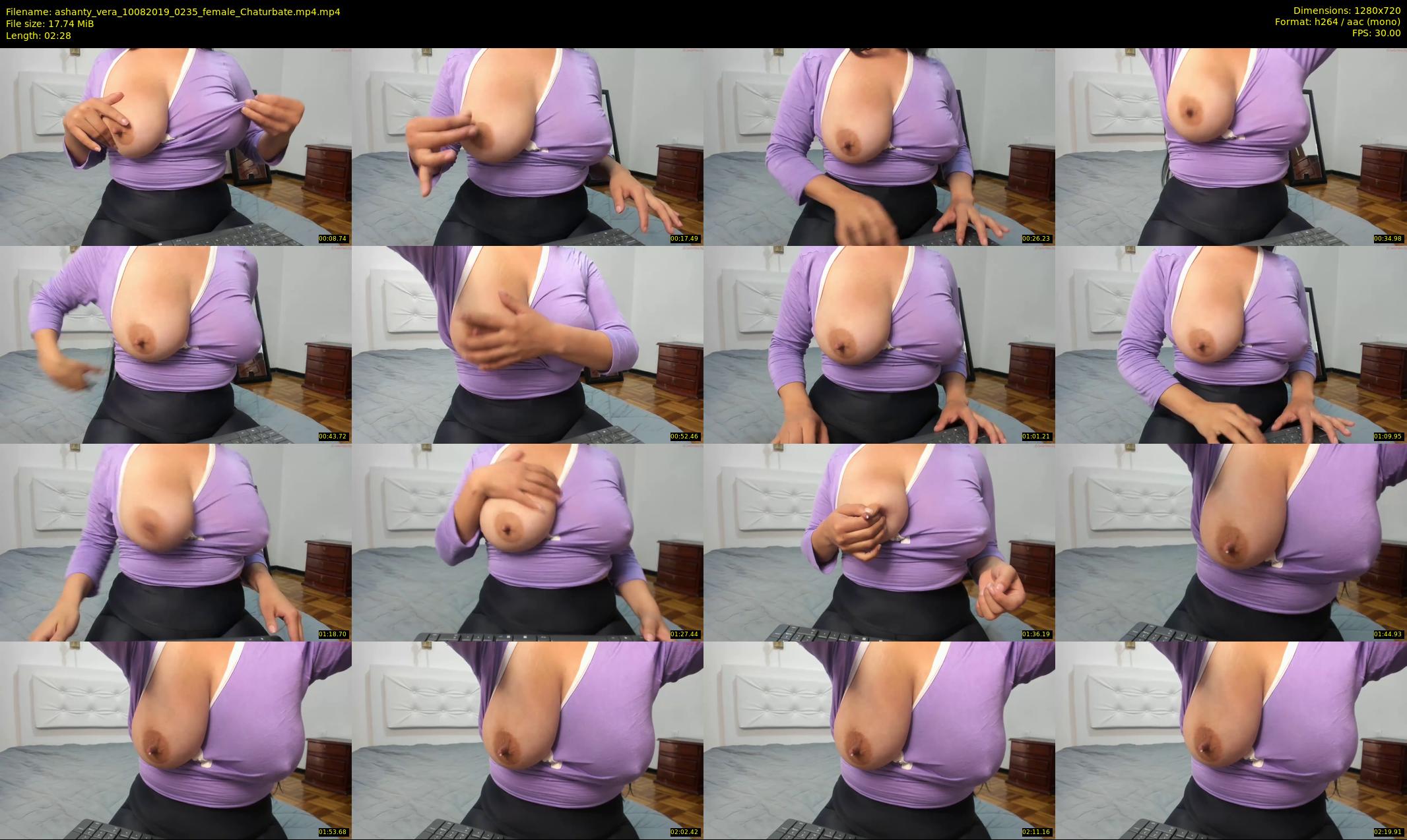 ashanty_vera — 3 minute Chaturbate couple cam show recording, 720p, Aug 10, 2019