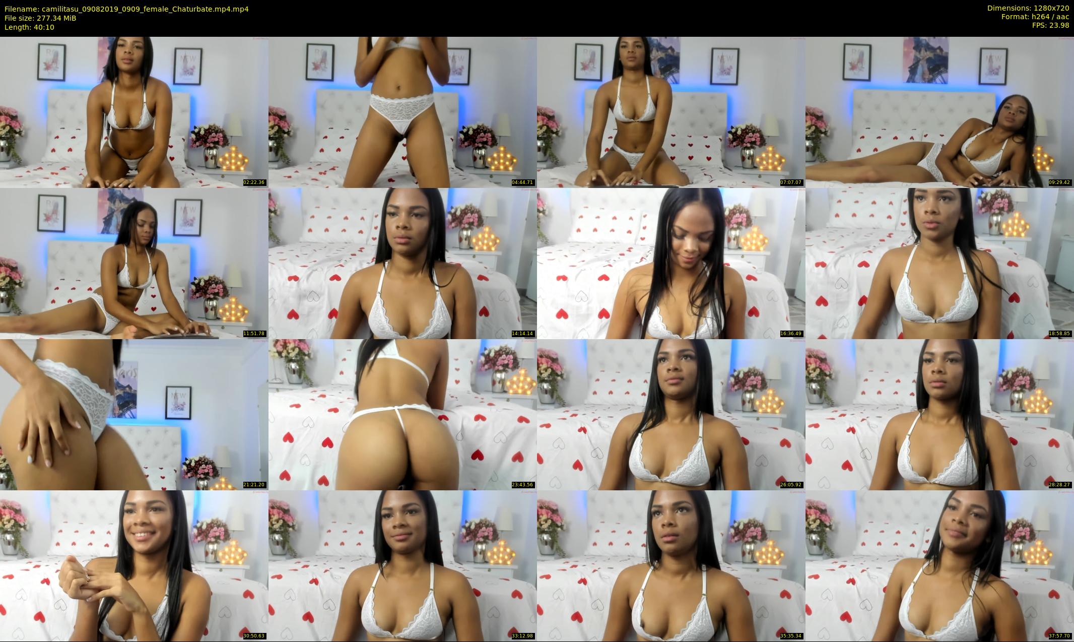 camilitasu — 41 minute Chaturbate female cam show recording, 720p, Aug 9, 2019