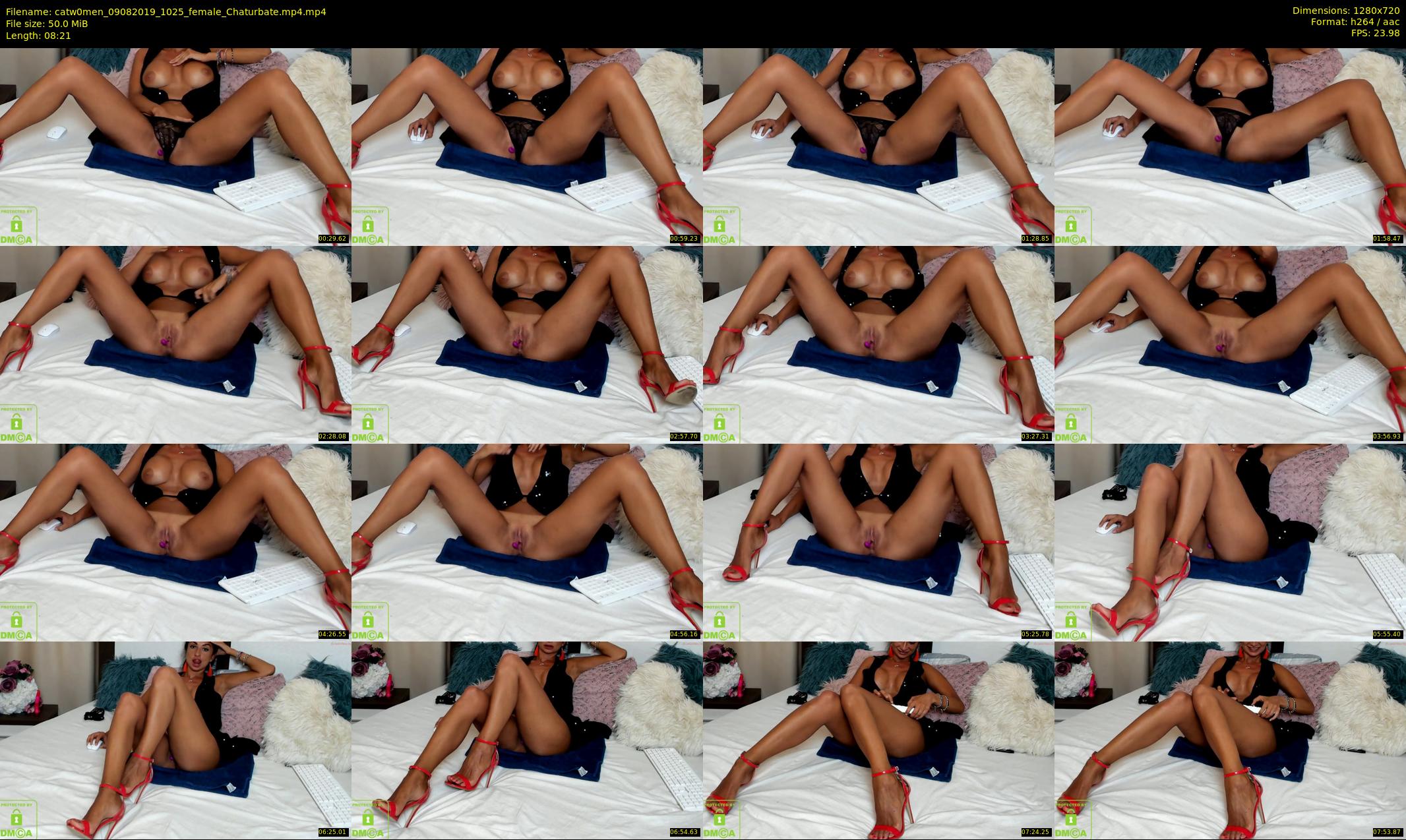 catw0men — 9 minute Chaturbate female cam show recording, 720p, Aug 9, 2019