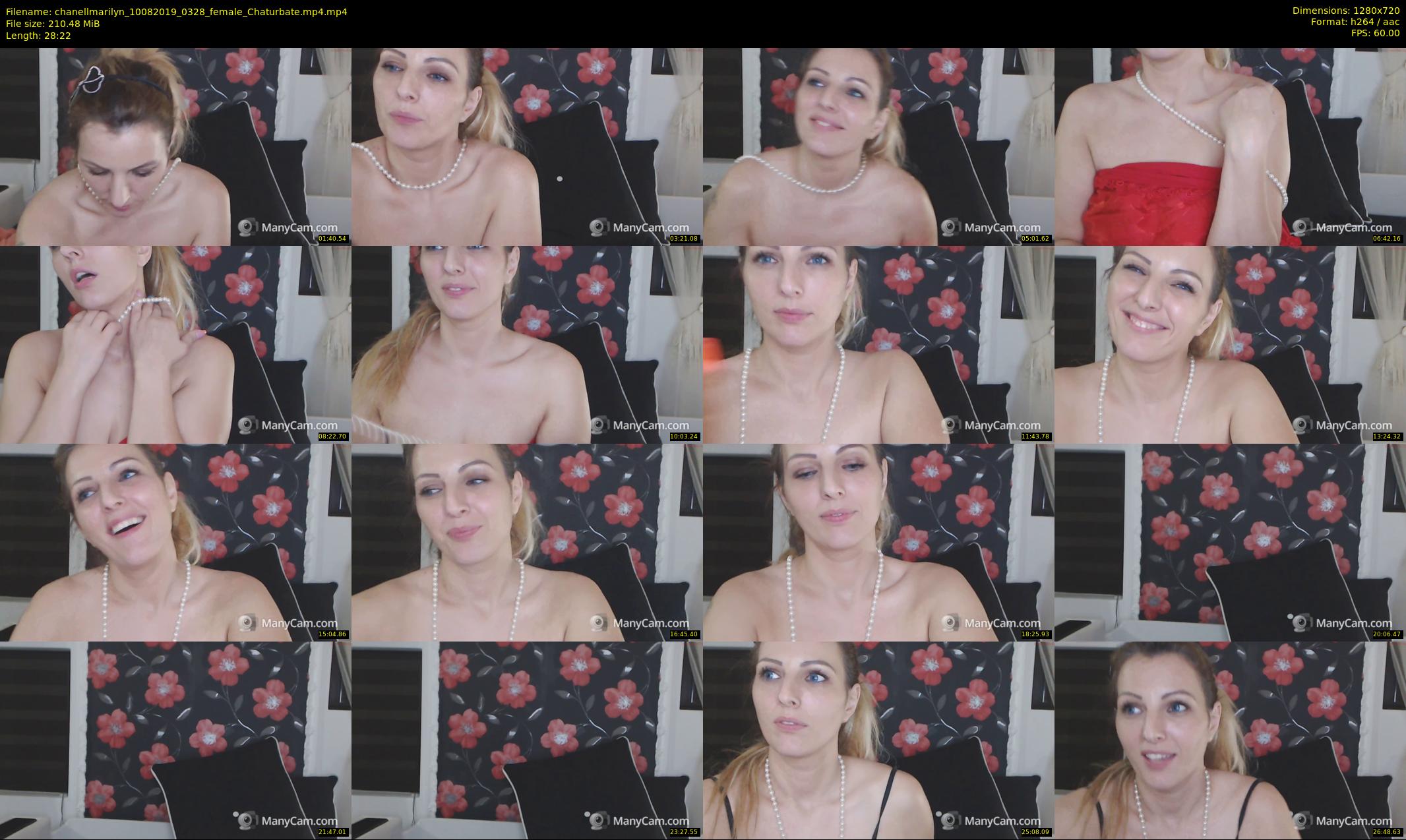 chanellmarilyn — 29 minute Chaturbate female cam show recording, 720p, Aug 10, 2019