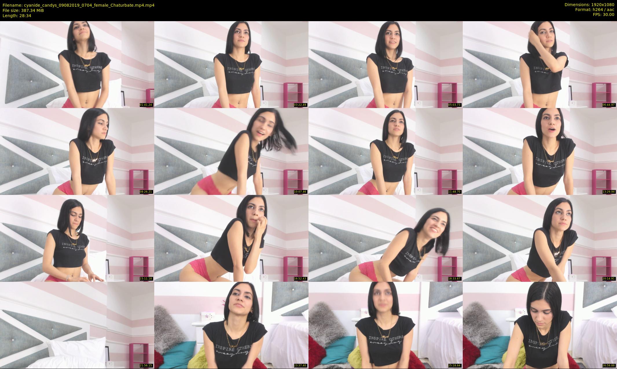 cyanide_candys — 29 minute Chaturbate female cam show recording, 1080p, Aug 9, 2019