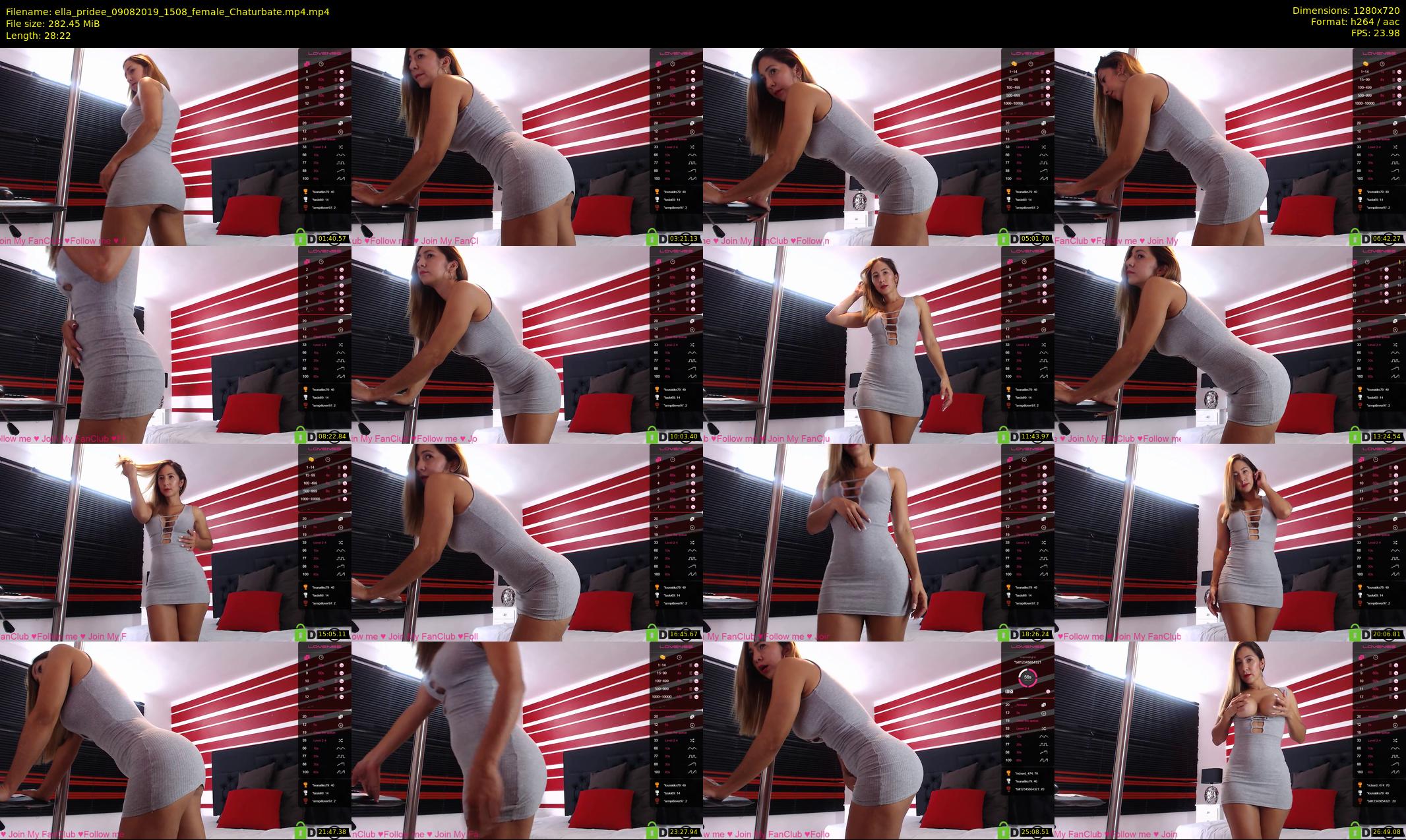 ella_pridee — 29 minute Chaturbate female cam show recording, 720p, Aug 9, 2019