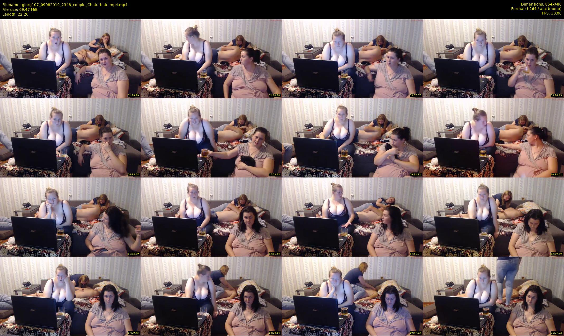 giorg107 — 23 minute Chaturbate couple cam show recording, 480p, Aug 9, 2019