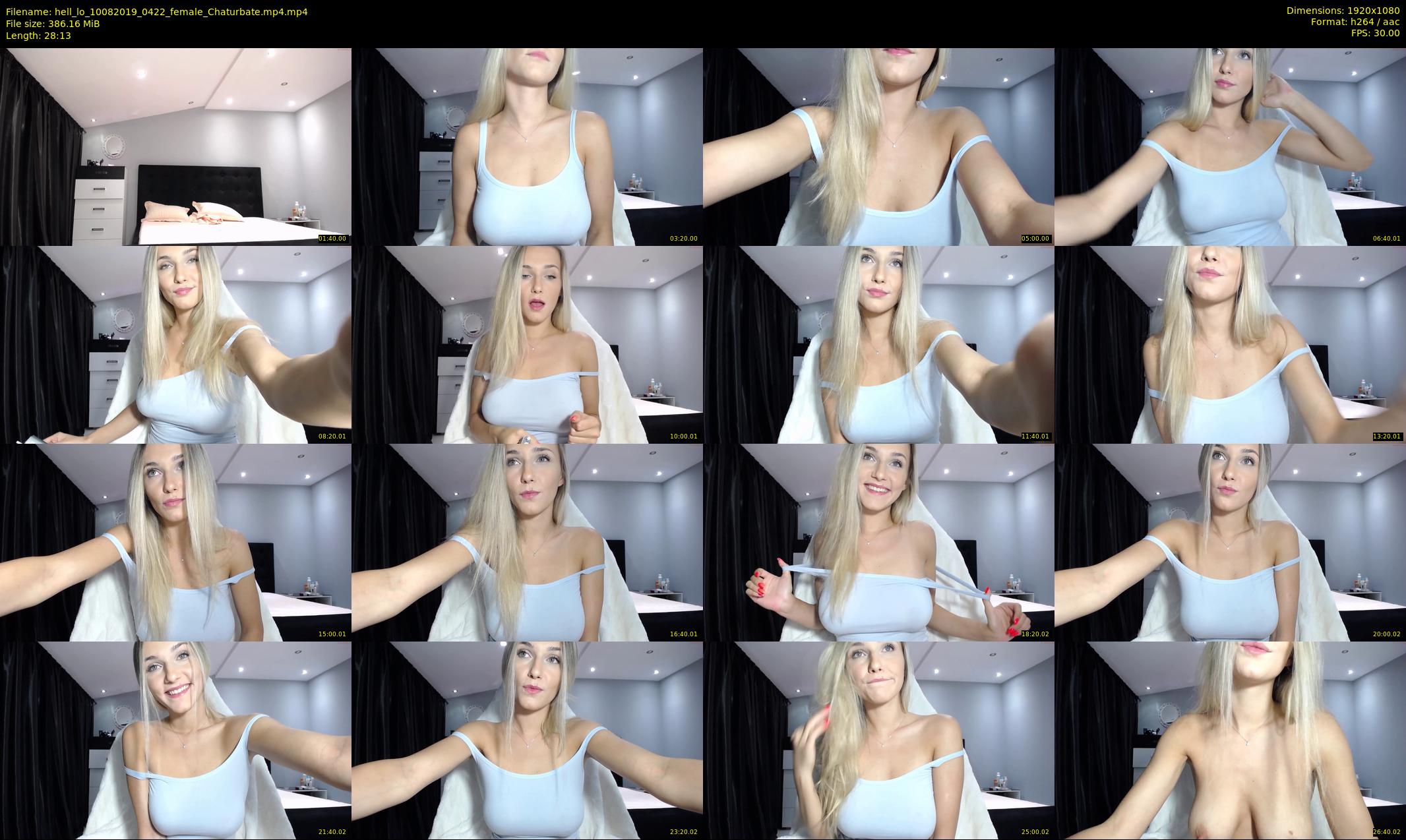 hell_lo — 29 minute Chaturbate female cam show recording, 1080p, Aug 10, 2019