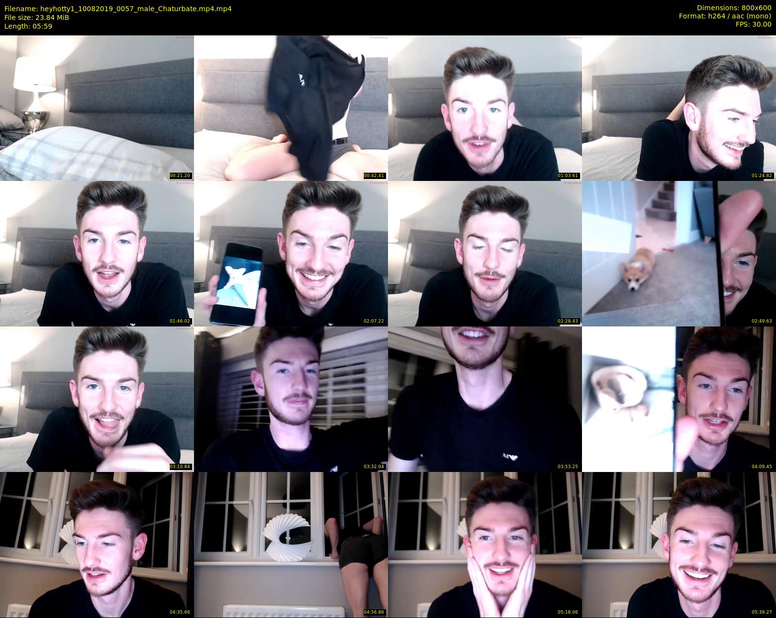heyhotty1 — 6 minute Chaturbate male cam show recording, 480p, Aug 10, 2019