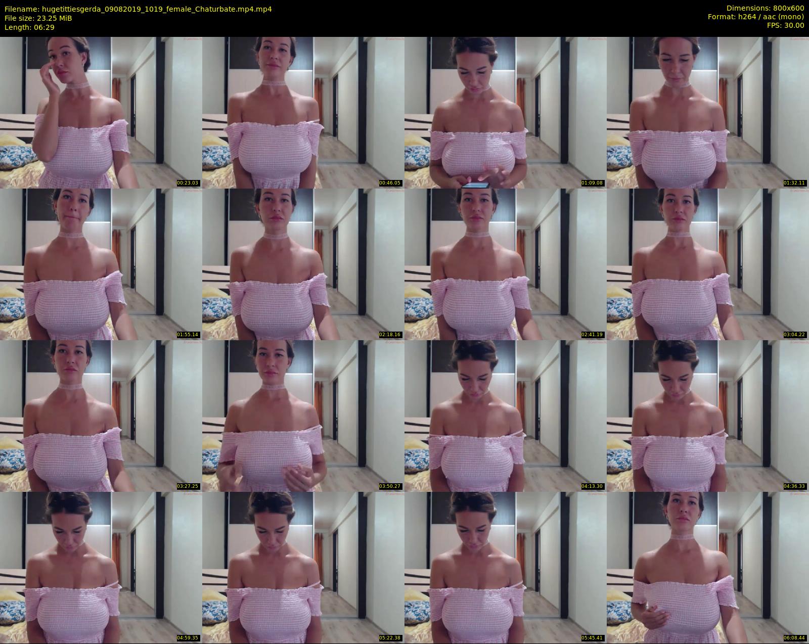hugetittiesgerda — 7 minute Chaturbate female cam show recording, 480p, Aug 9, 2019
