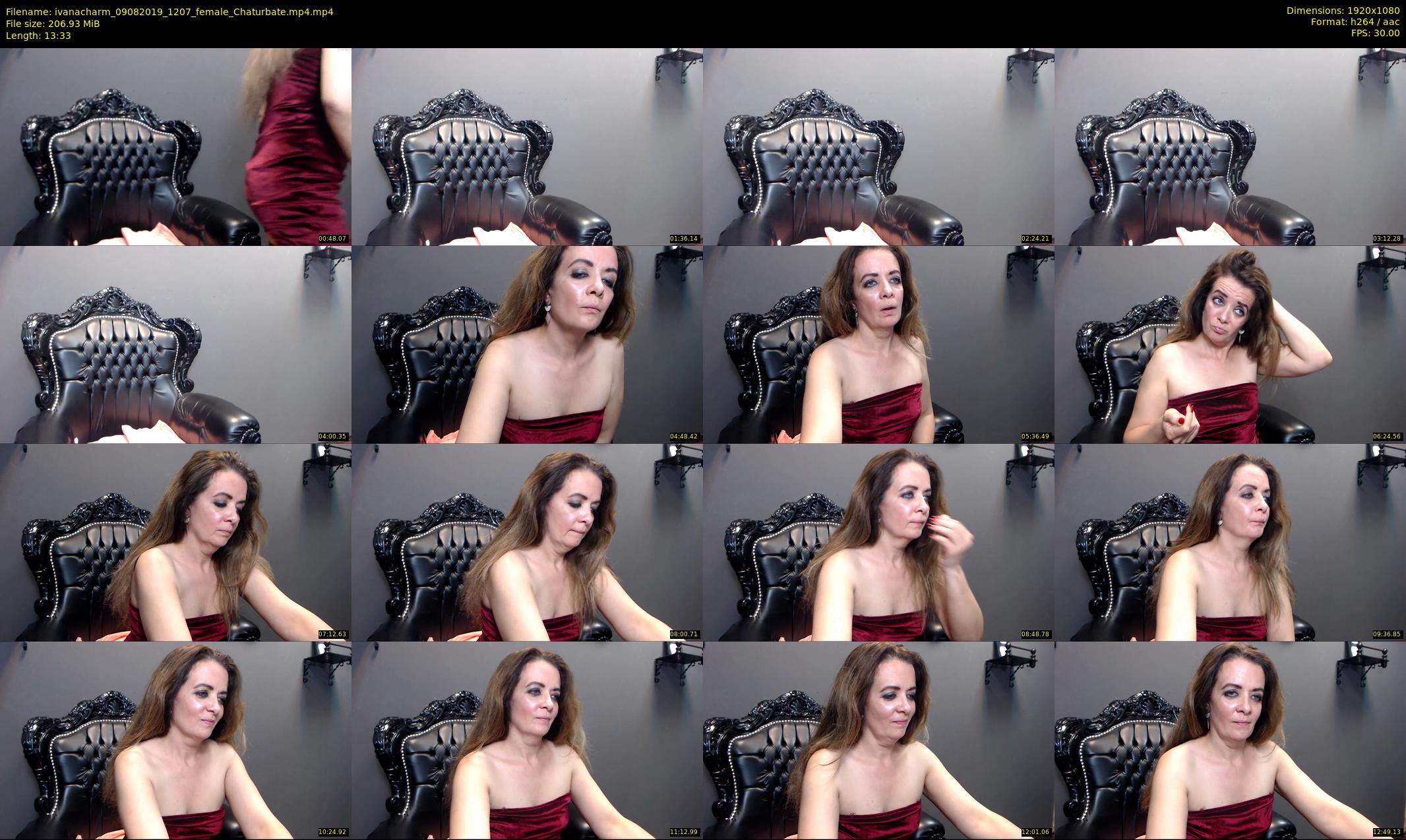 ivanacharm — 14 minute Chaturbate female cam show recording, 1080p, Aug 9, 2019