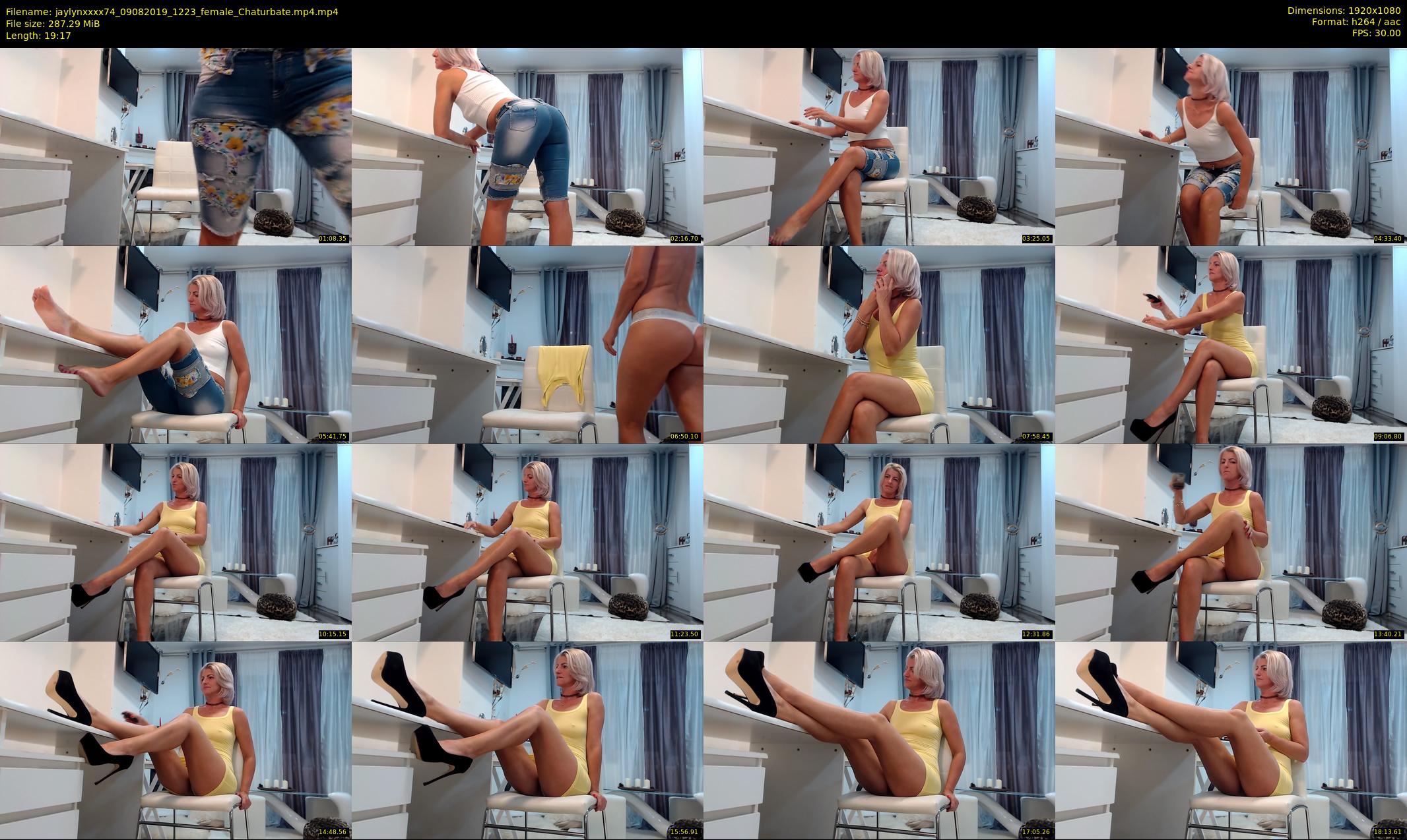jaylynxxxx74 — 20 minute Chaturbate female cam show recording, 1080p, Aug 9, 2019