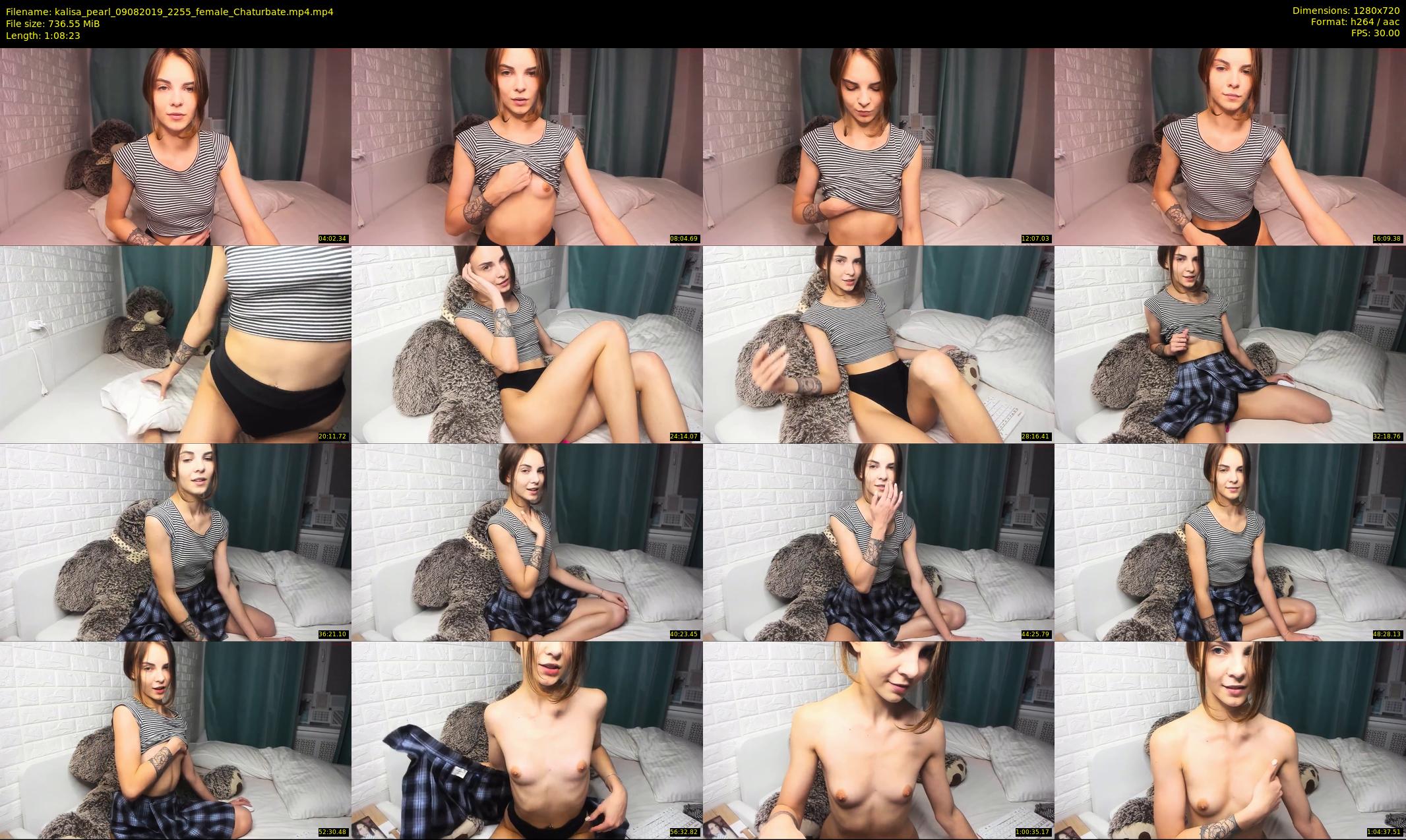 kalisa_pearl — 69 minute Chaturbate female cam show recording, 720p, Aug 9, 2019