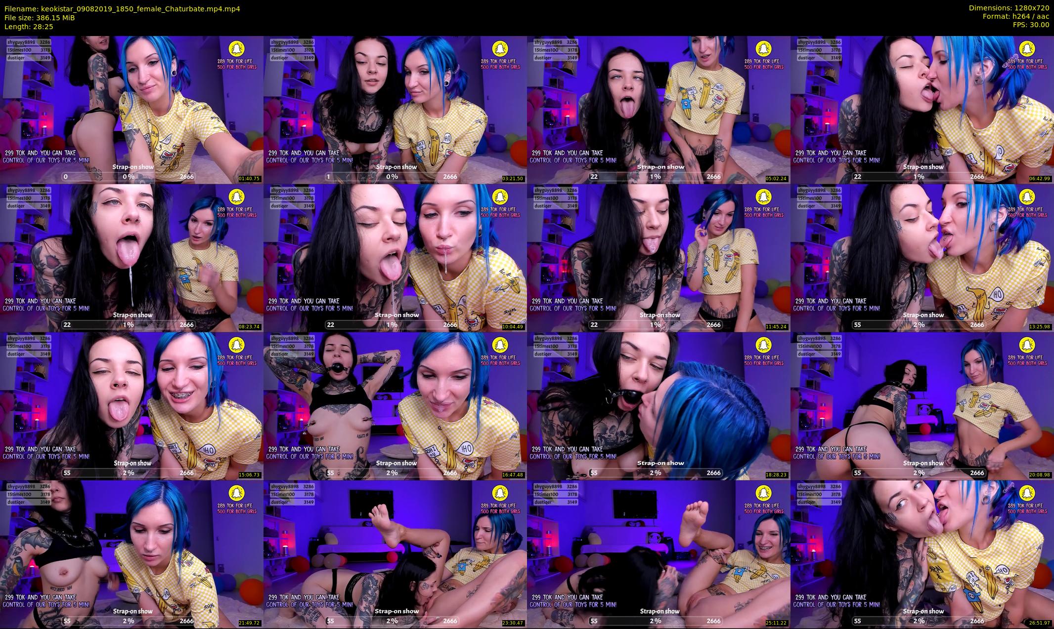 keokistar — 29 minute Chaturbate female cam show recording, 720p, Aug 9, 2019