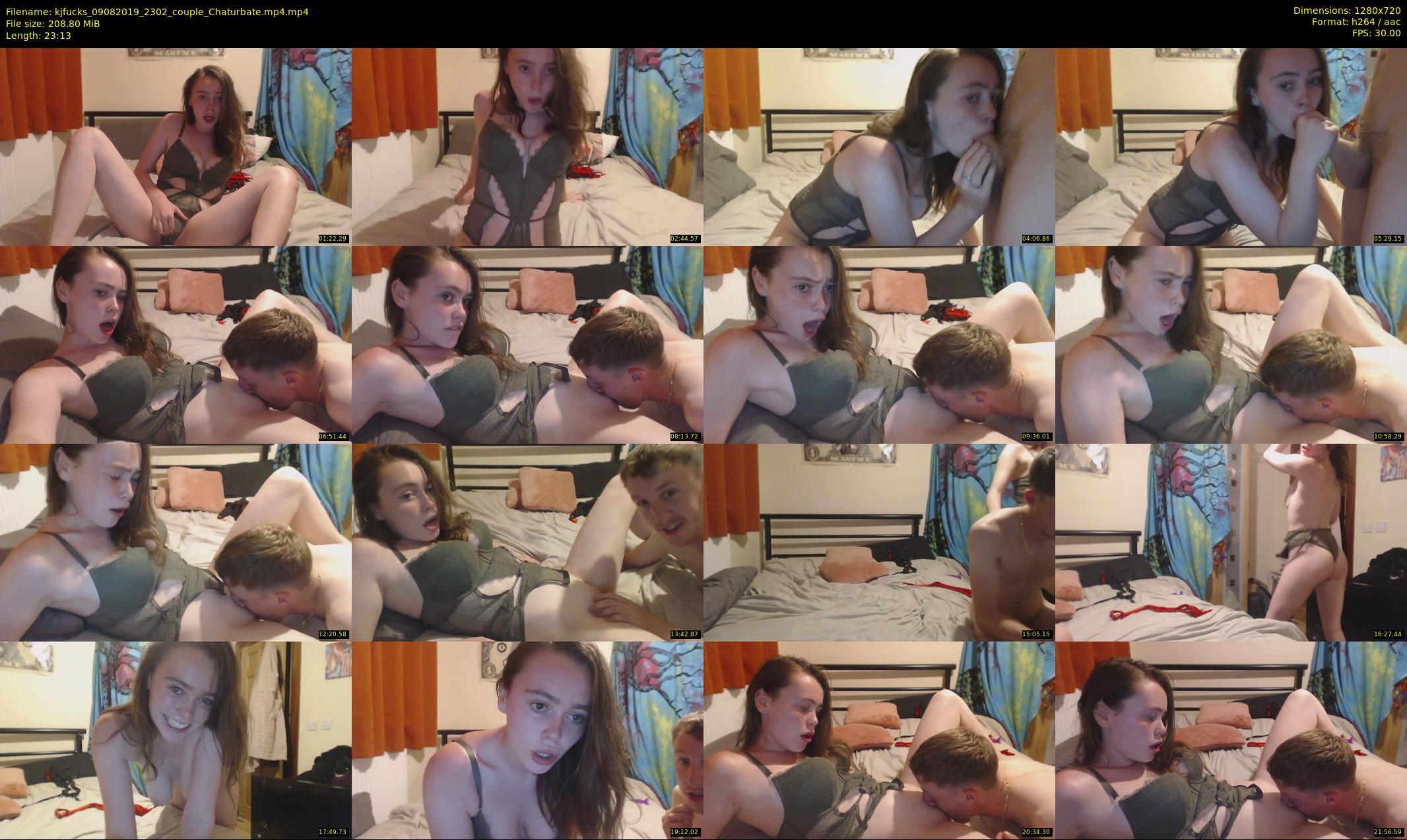 kjfucks — 24 minute Chaturbate couple cam show recording, 720p, Aug 9, 2019
