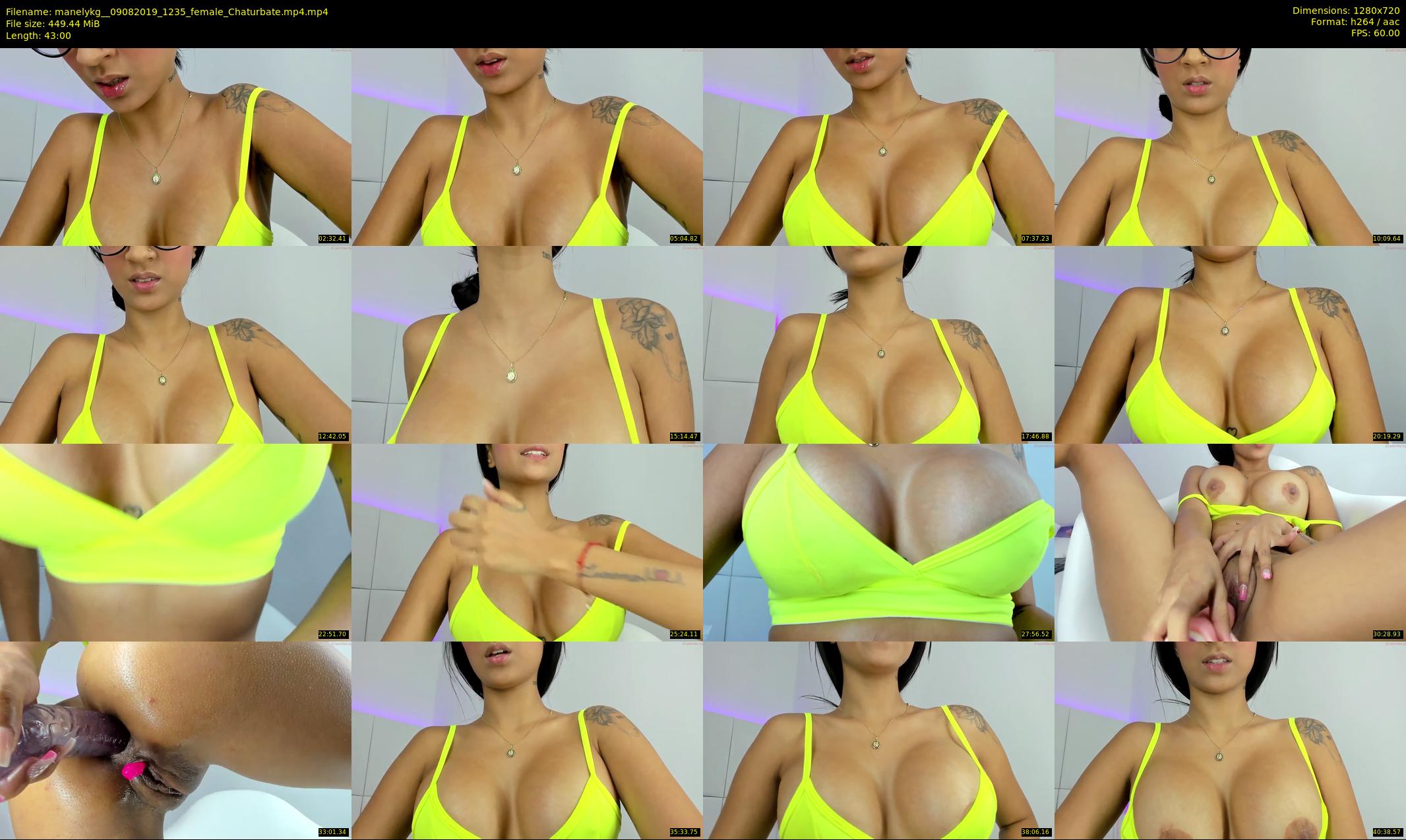 manelykg_ — 43 minute Chaturbate female cam show recording, 720p, Aug 9, 2019