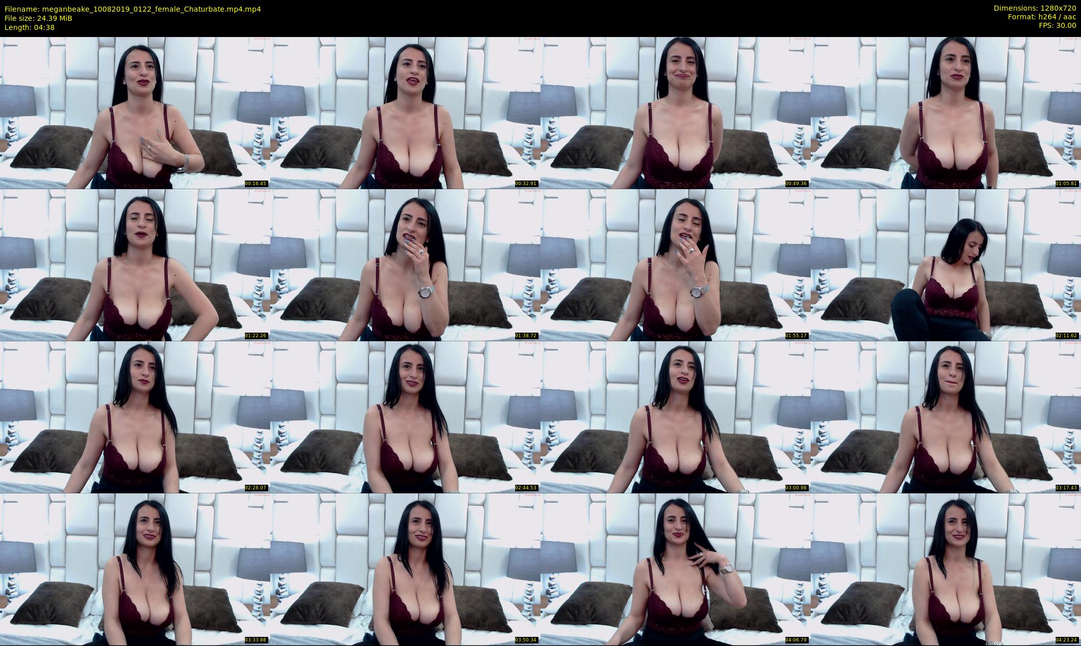 meganbeake — 5 minute Chaturbate female cam show recording, 720p, Aug 10, 2019