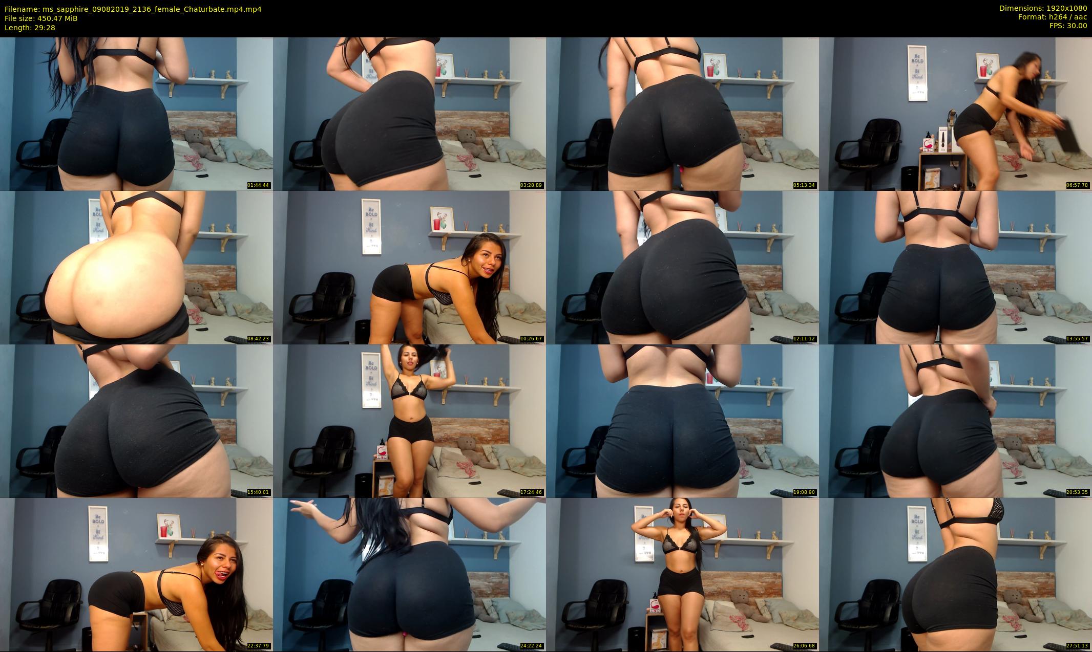 ms_sapphire — 30 minute Chaturbate female cam show recording, 1080p, Aug 9, 2019