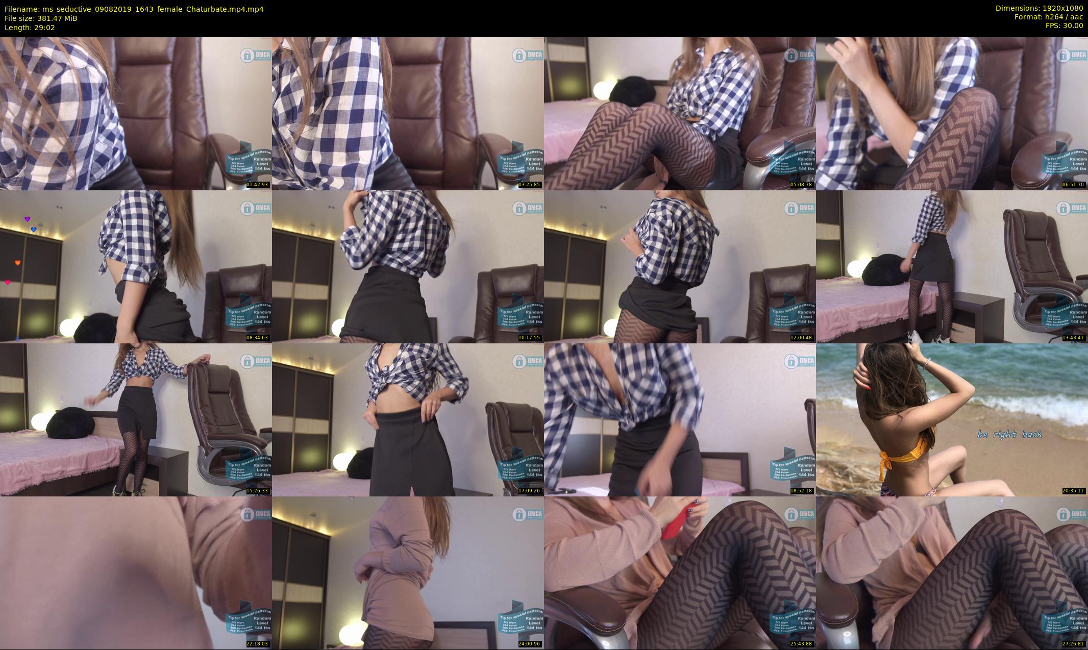 ms_seductive — 30 minute Chaturbate female cam show recording, 1080p, Aug 9, 2019