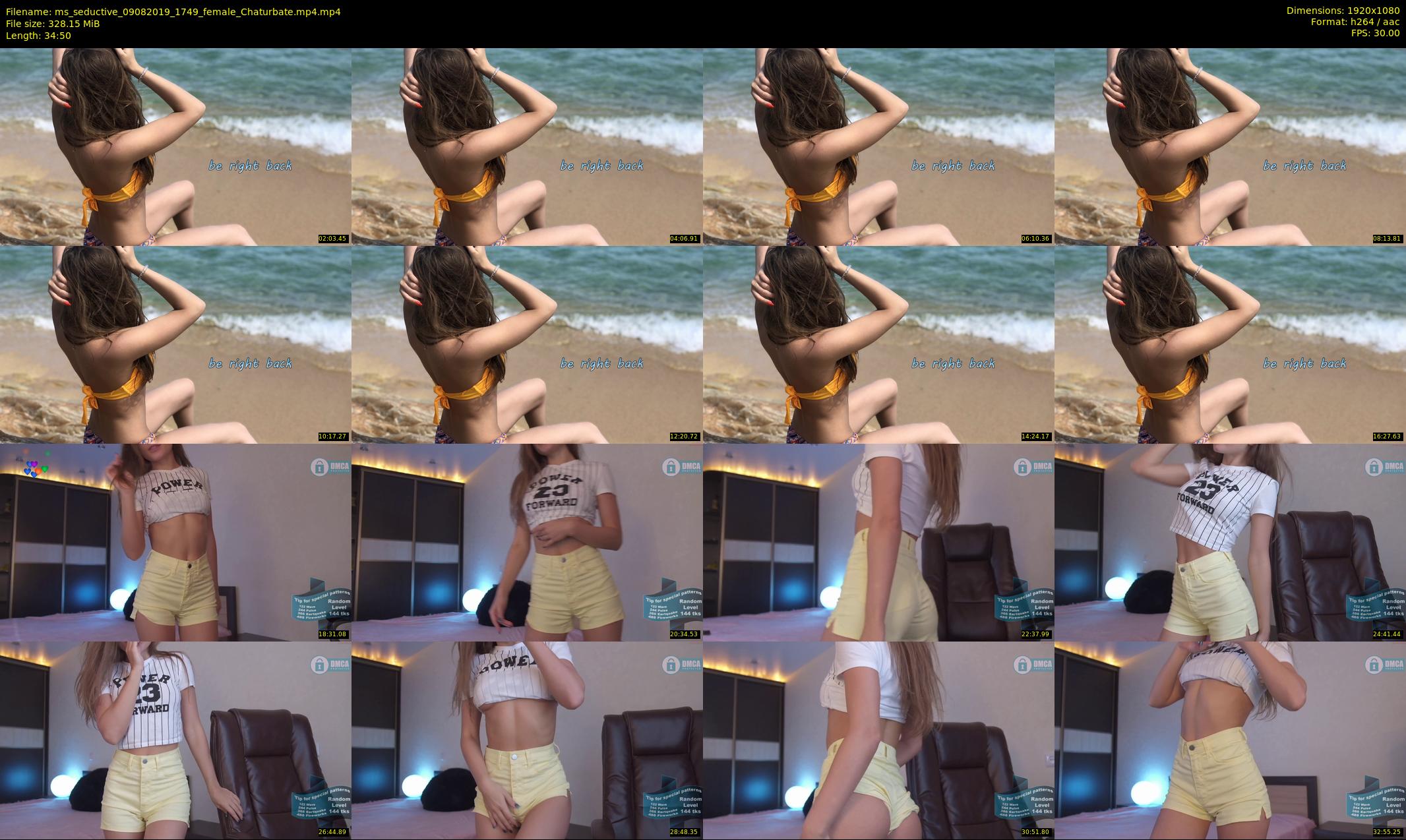 ms_seductive — 35 minute Chaturbate female cam show recording, 1080p, Aug 9, 2019