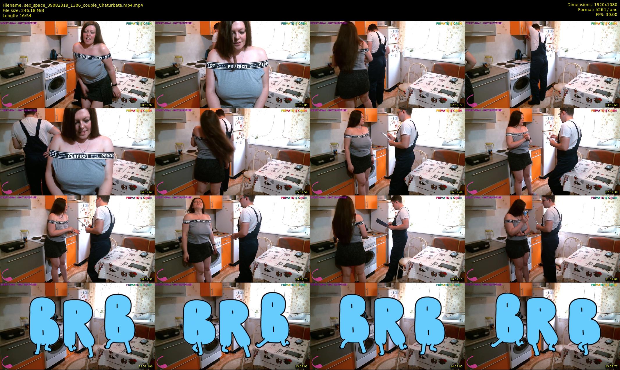 sex_space — 17 minute Chaturbate couple cam show recording, 1080p, Aug 9, 2019