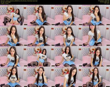 sophia_alejandra — 69 minute Chaturbate female cam show recording, 720p, Aug 9, 2019