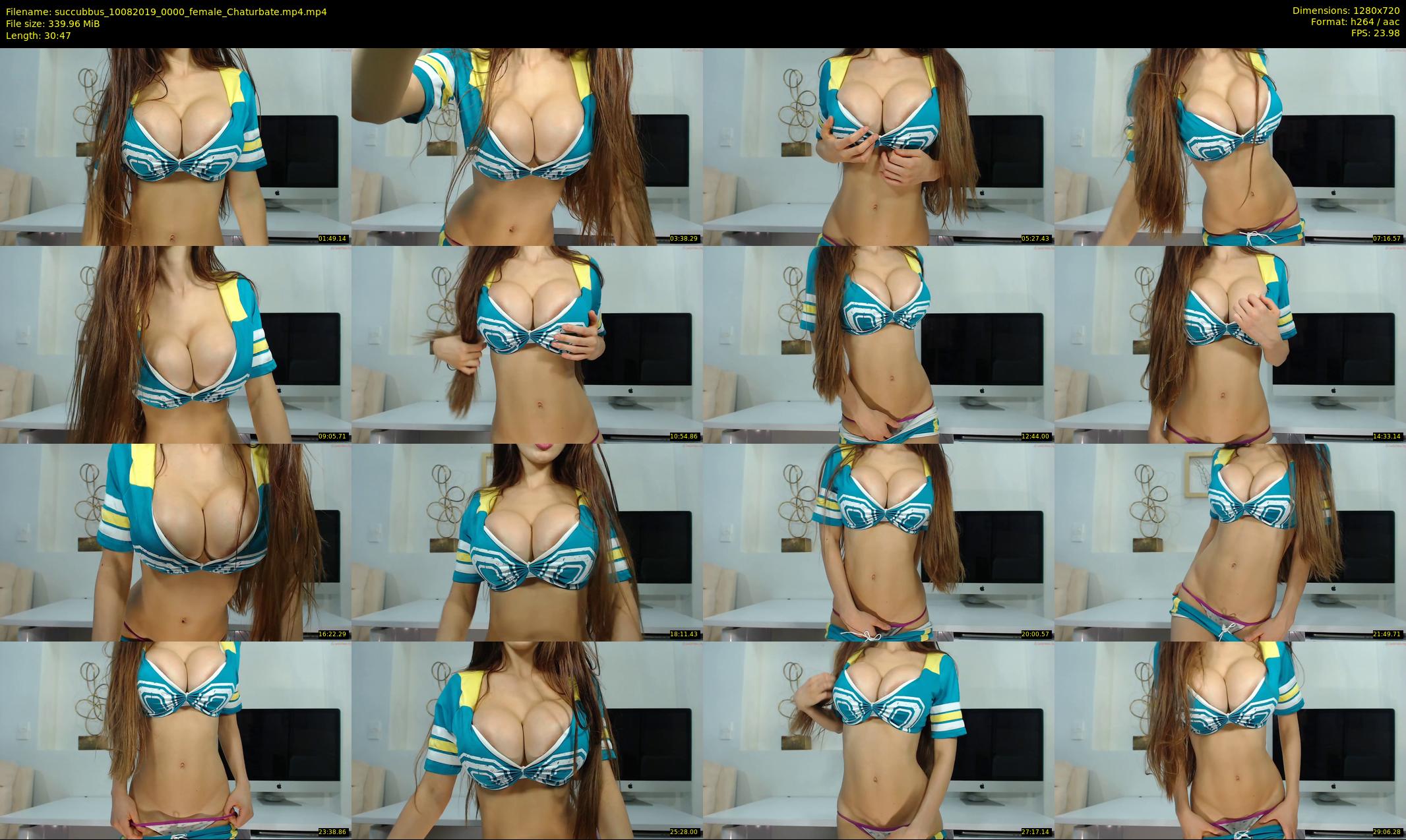 succubbus — 31 minute Chaturbate female cam show recording, 720p, Aug 10, 2019