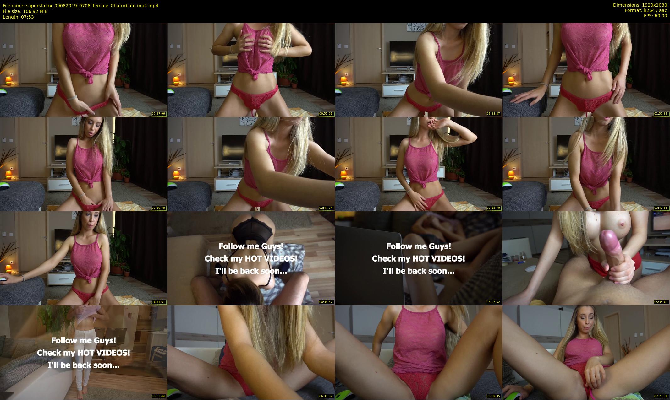 superstarxx — 8 minute Chaturbate female cam show recording, 1080p, Aug 9, 2019