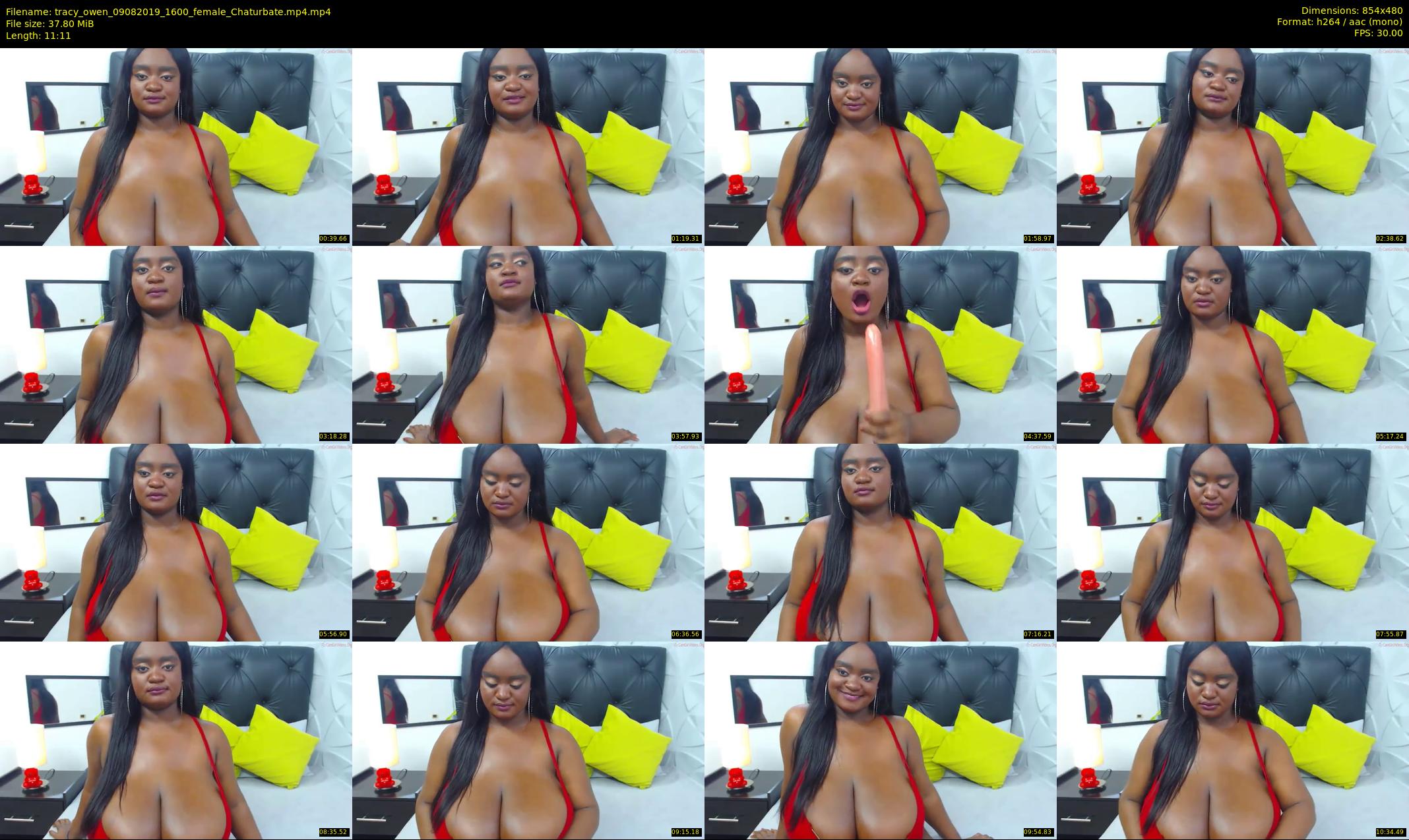 tracy_owen — 12 minute Chaturbate female cam show recording, 480p, Aug 9, 2019