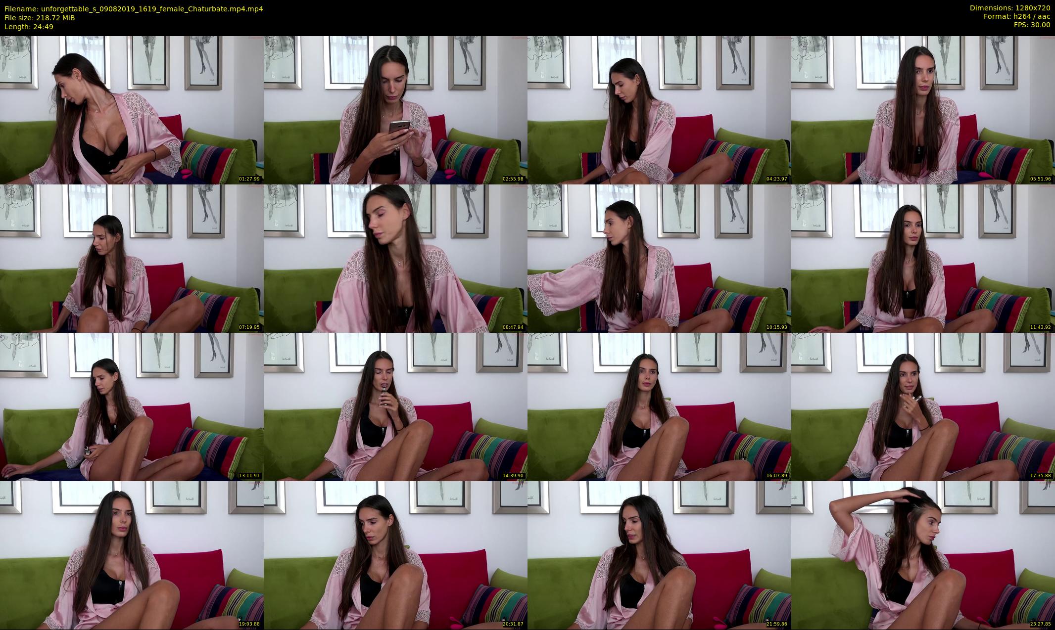 unforgettable_s — 25 minute Chaturbate female cam show recording, 720p, Aug 9, 2019