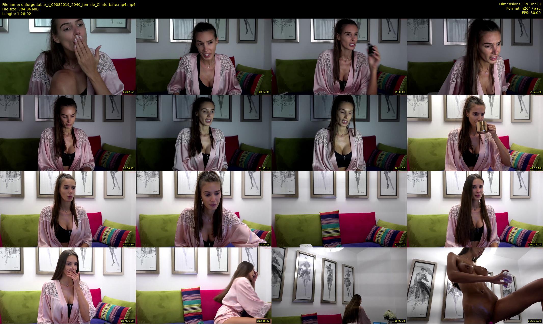 unforgettable_s — 89 minute Chaturbate female cam show recording, 720p, Aug 9, 2019