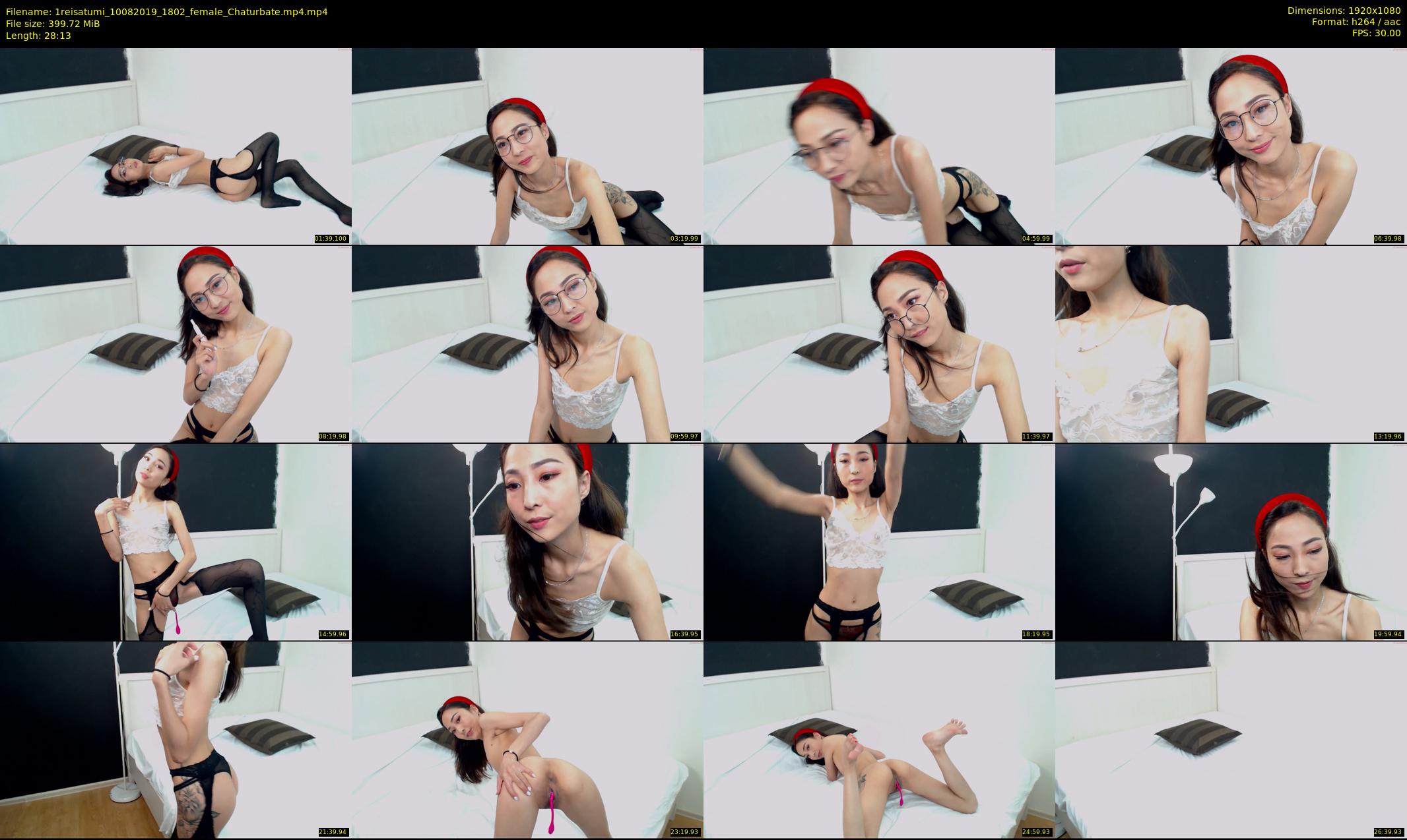 1reisatumi — 29 minute Chaturbate female cam show recording, 1080p, Aug 10, 2019