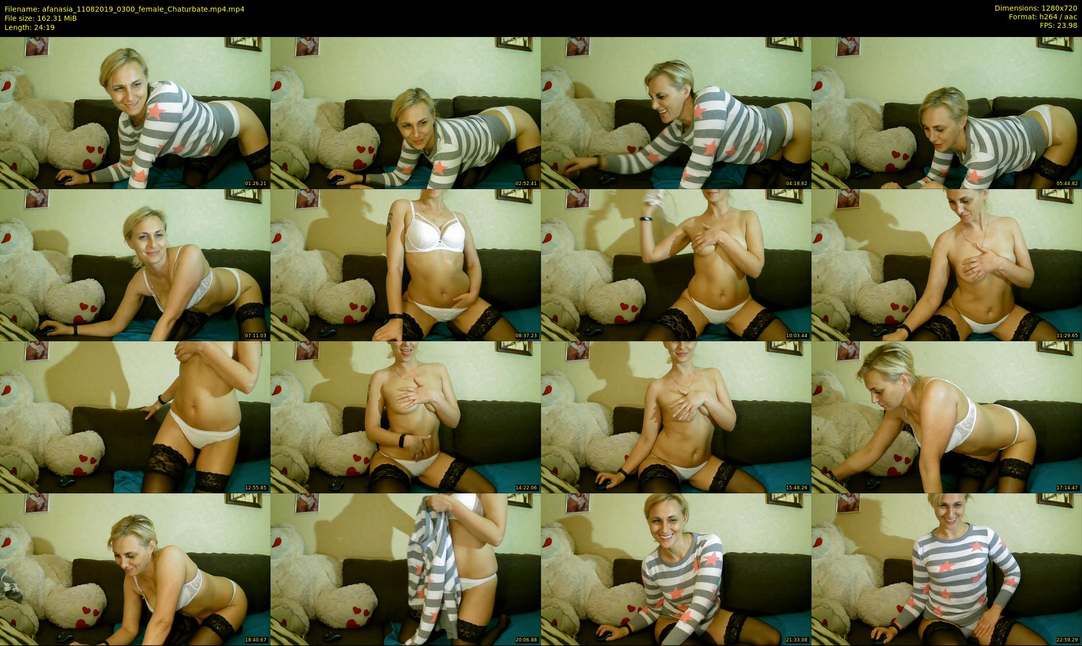 afanasia — 25 minute Chaturbate female cam show recording, 720p, Aug 11, 2019