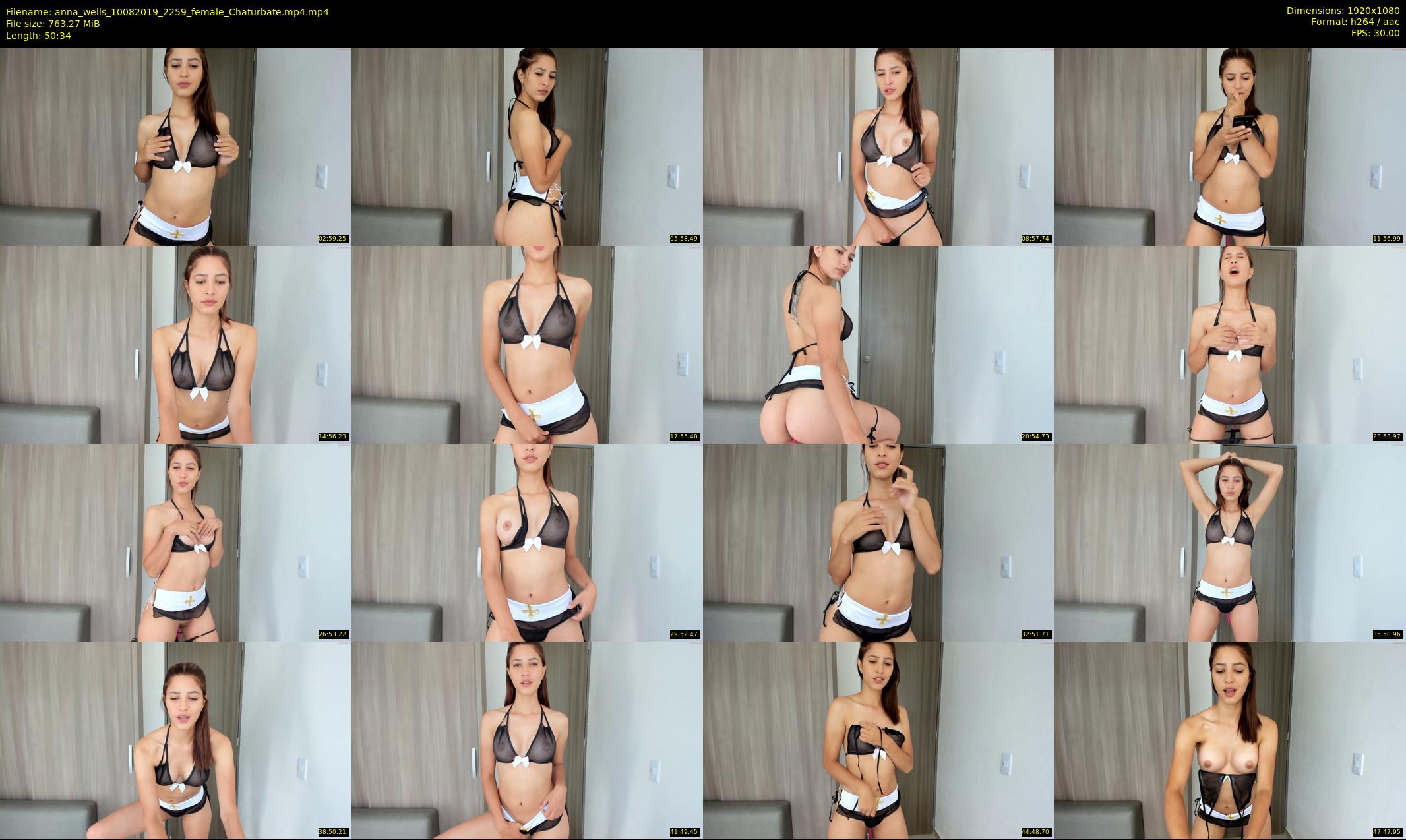 anna_wells — 51 minute Chaturbate female cam show recording, 1080p, Aug 10, 2019