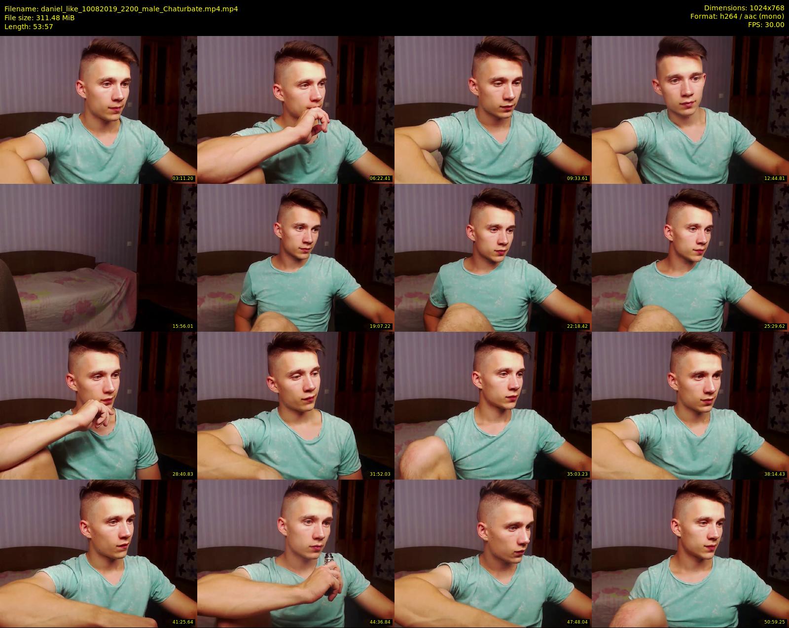 daniel_like — 54 minute Chaturbate male cam show recording, 720p, Aug 10, 2019