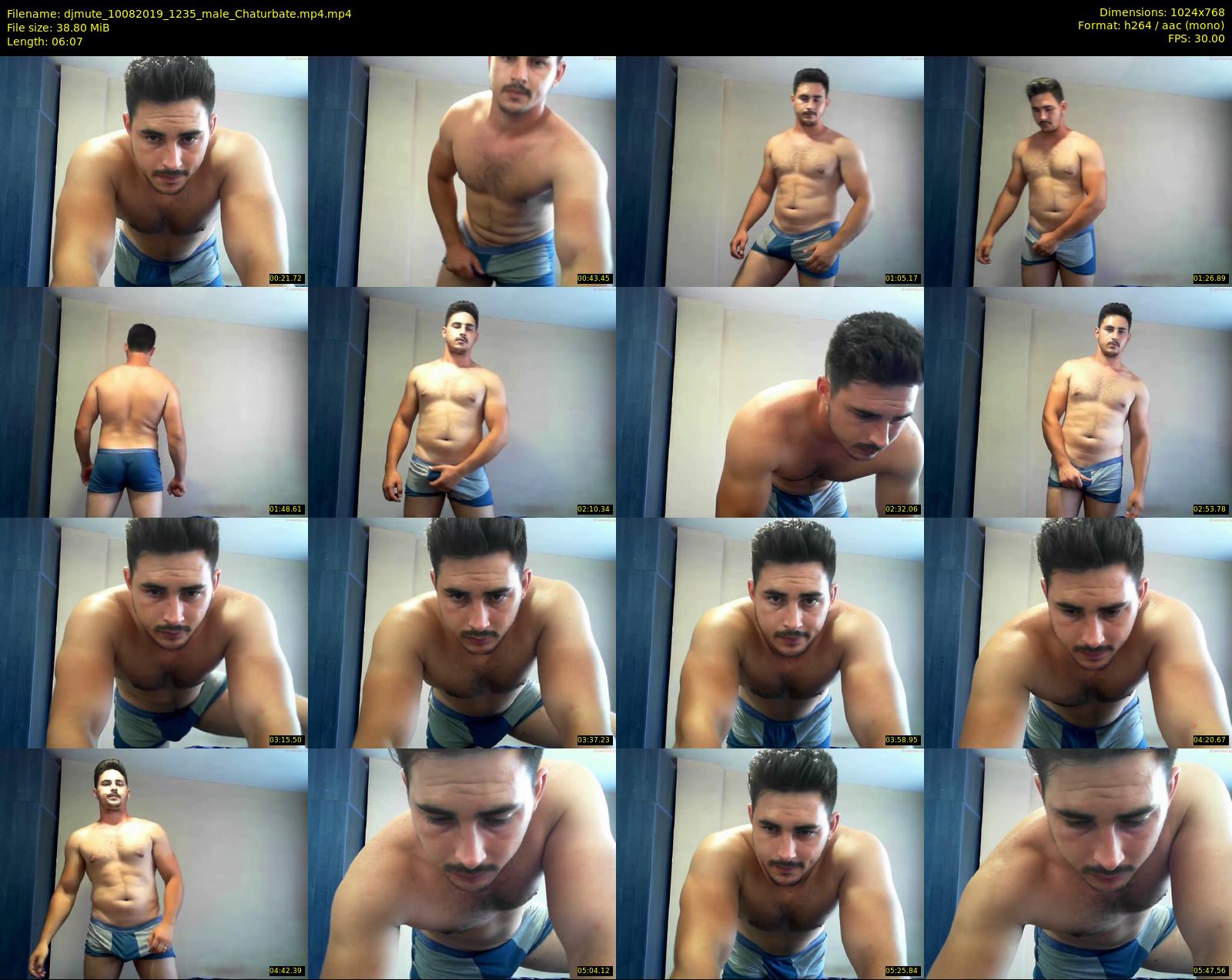 djmute — 7 minute Chaturbate male cam show recording, 720p, Aug 10, 2019