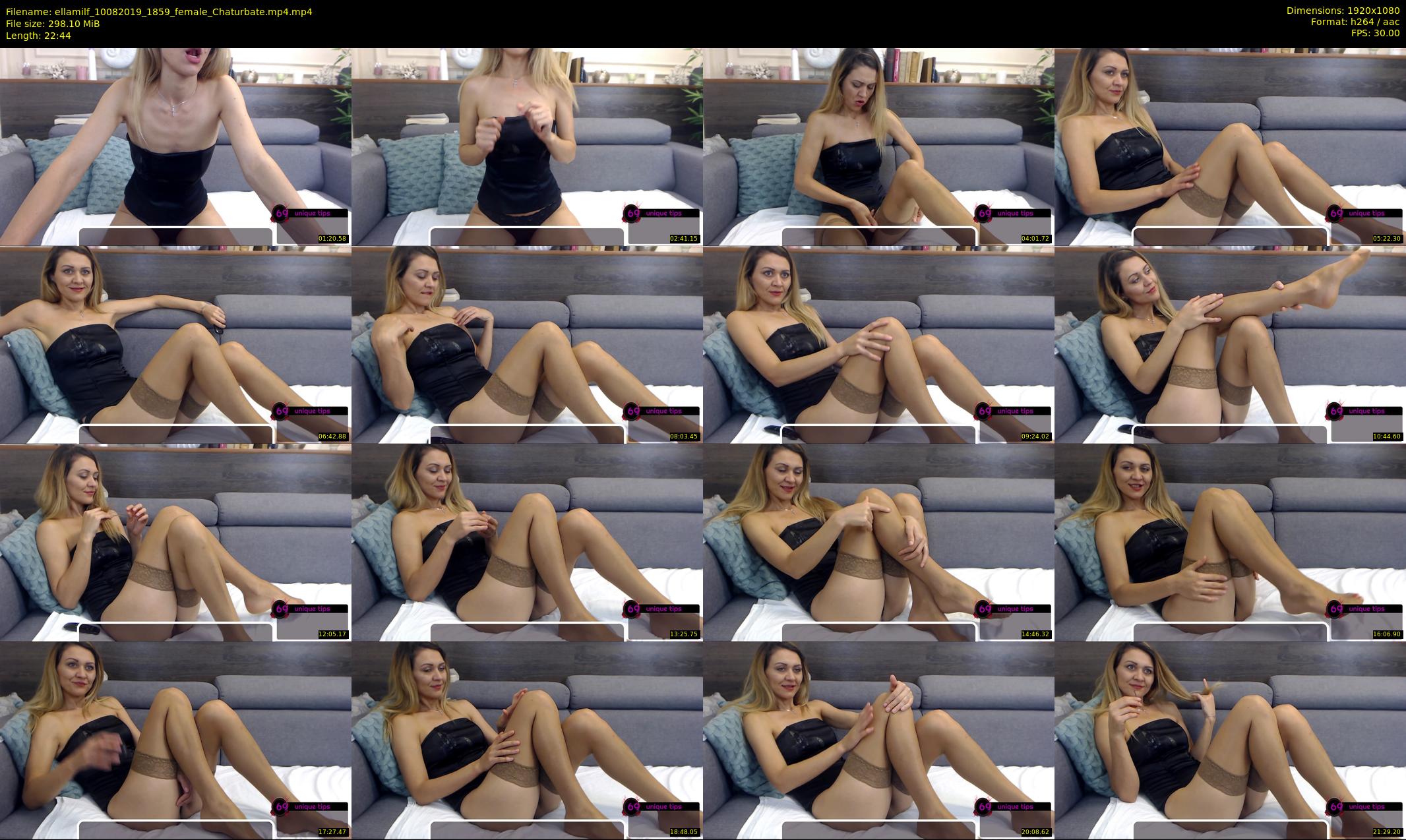 ellamilf — 23 minute Chaturbate female cam show recording, 1080p, Aug 10, 2019