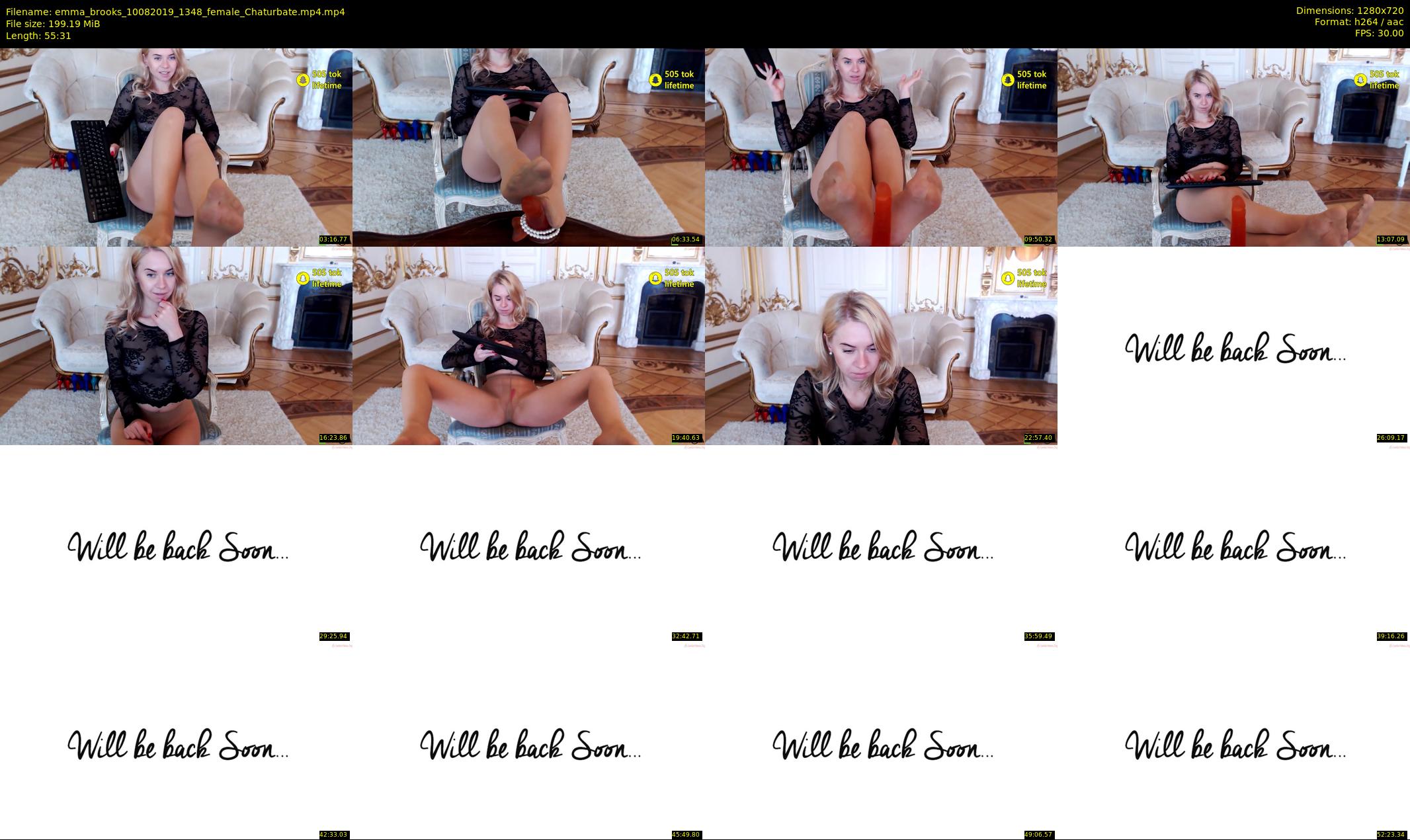 emma_brooks — 56 minute Chaturbate female cam show recording, 720p, Aug 10, 2019